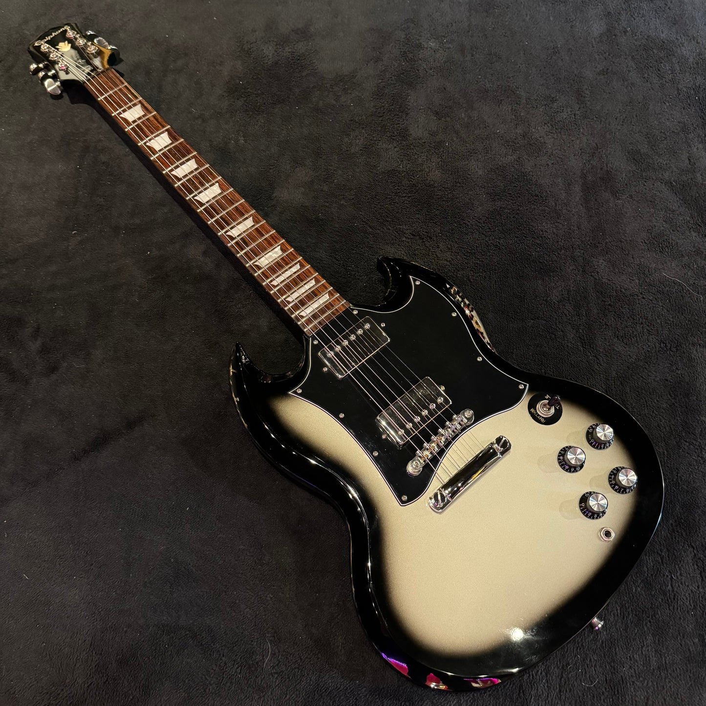 Epiphone SG 66’ Limited Edition Silver Burst