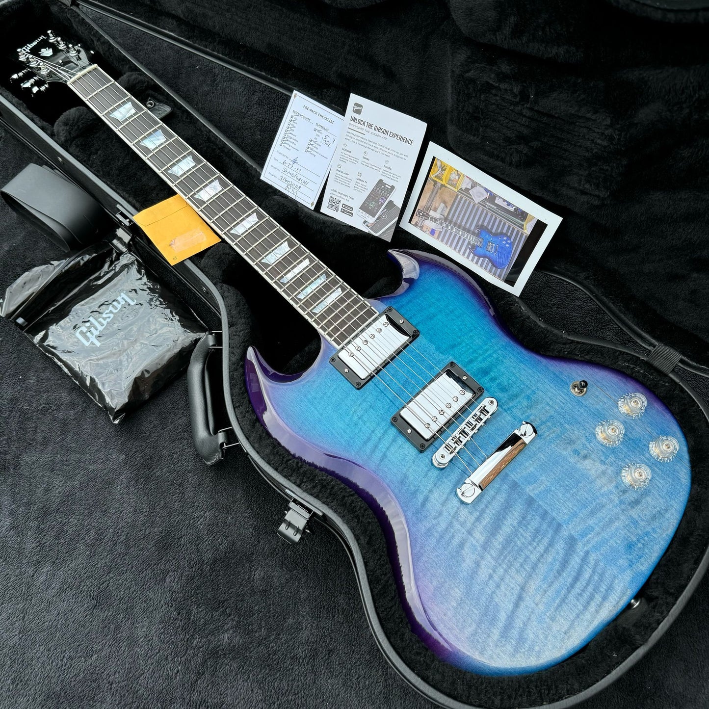 Gibson SG Modern - Blueberry Fade