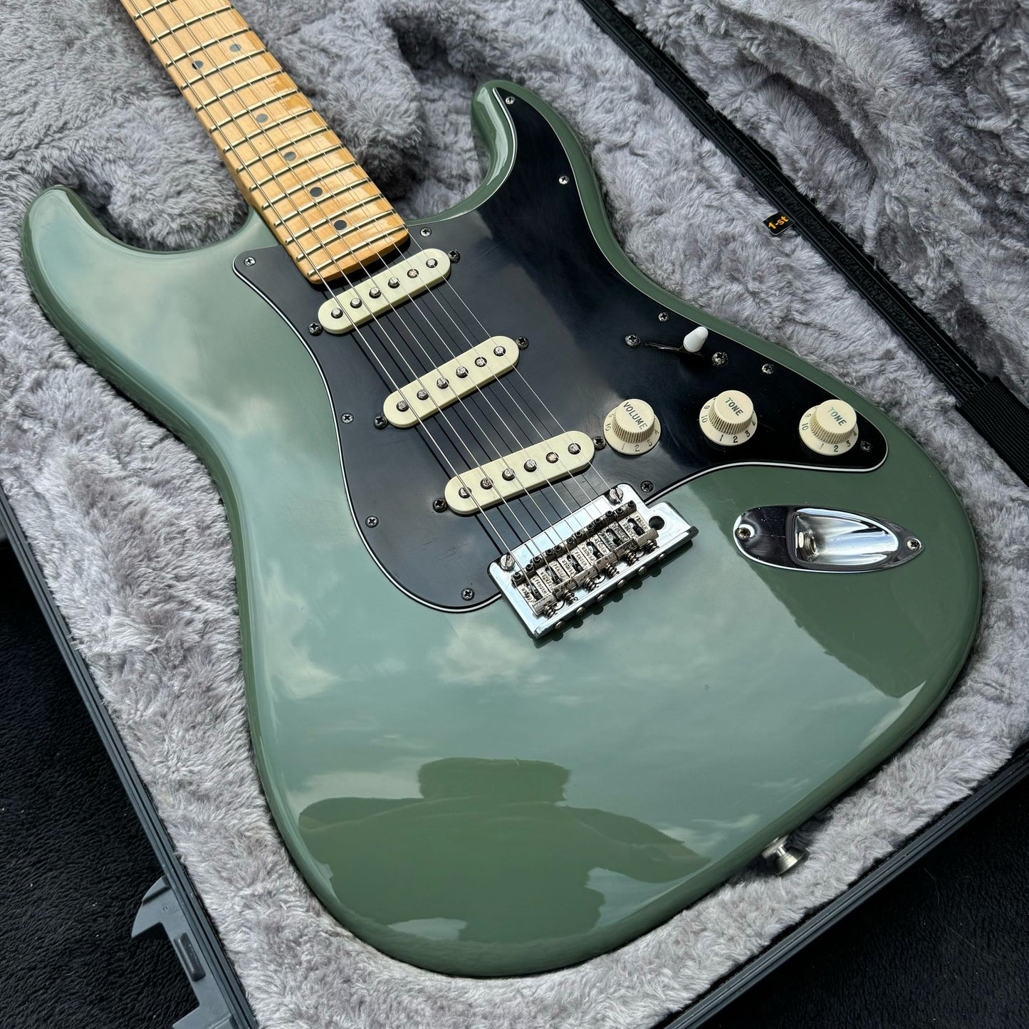 Professional Stratocaster HH Shawbucker Antique Olive