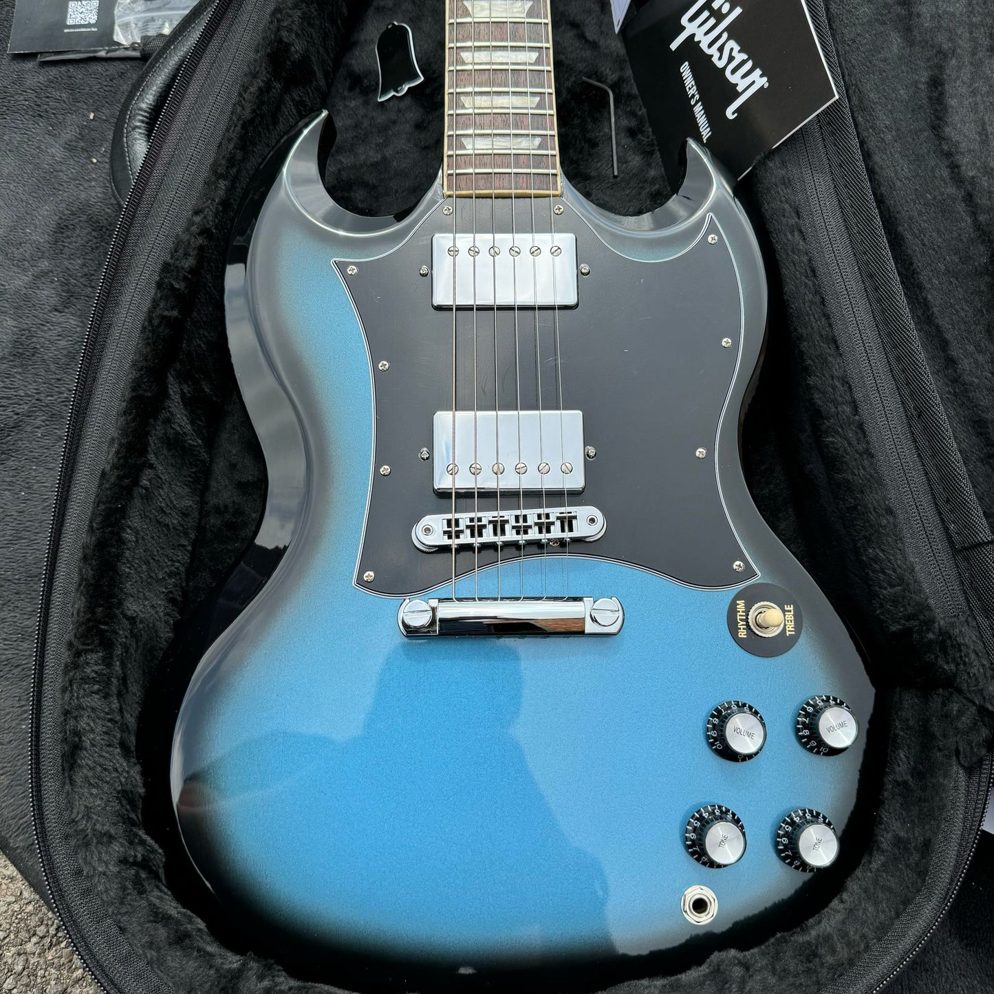 Gibson SG Standard 61 in Pelham Blue Burst