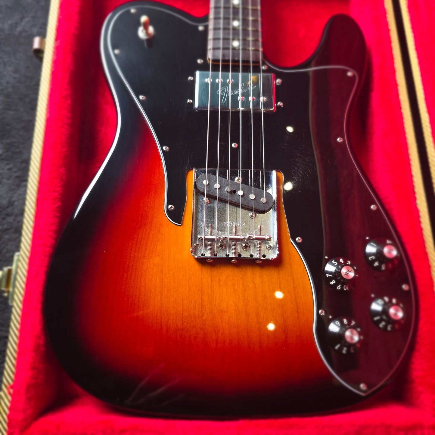 Fender American Original '70s Telecaster Custom 2020 - 2022 - 3-Tone Sunburst