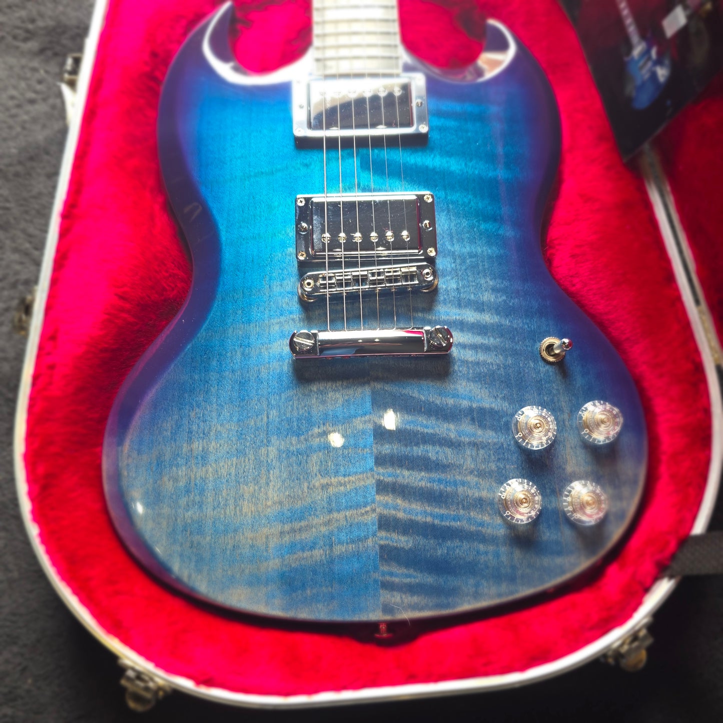 Gibson SG High Performance 2018 in Blueberry Fade