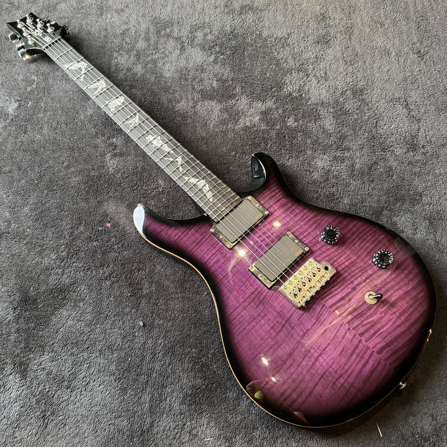PRS SE Paul Allender with EMG Pickups, Rosewood Fretboard - Purple