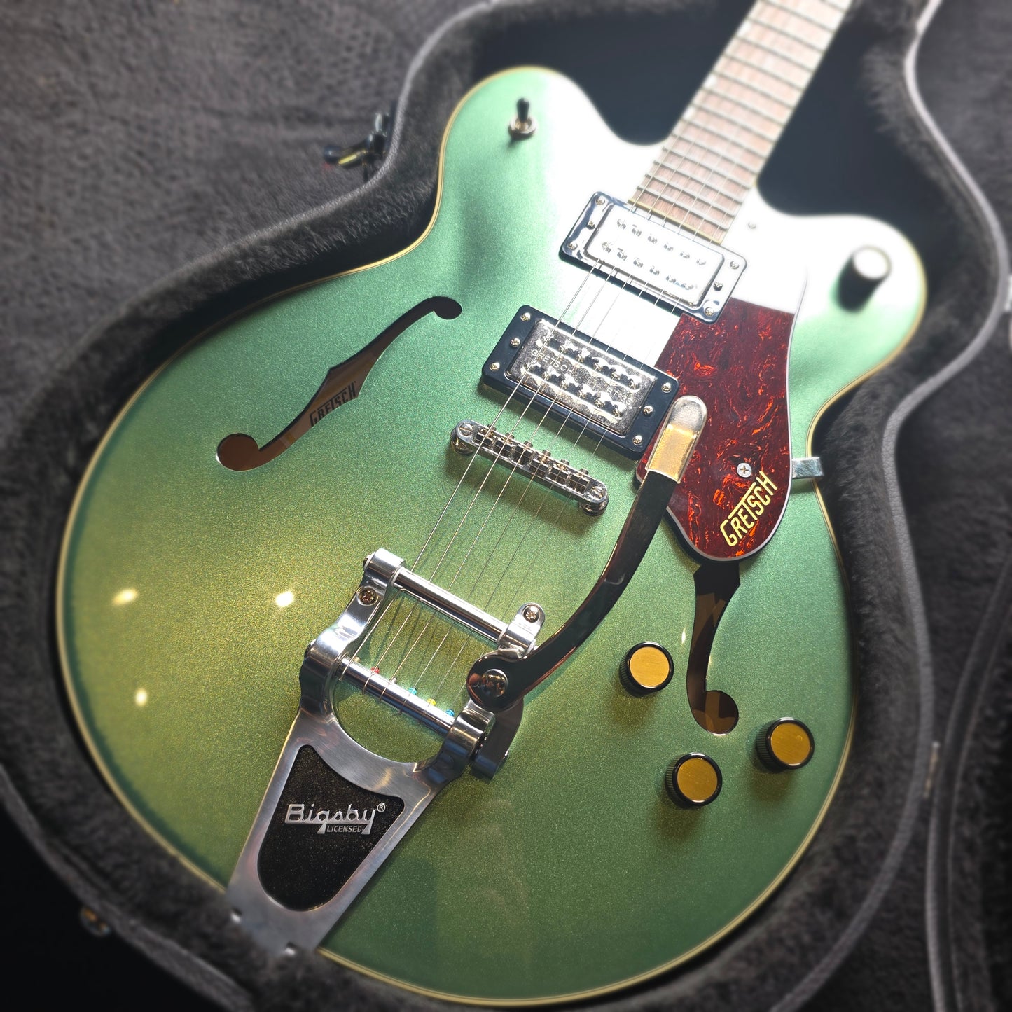 G2622T Streamliner Center Block Double-Cut with Bigsby 2023 - Present - Steel Olive