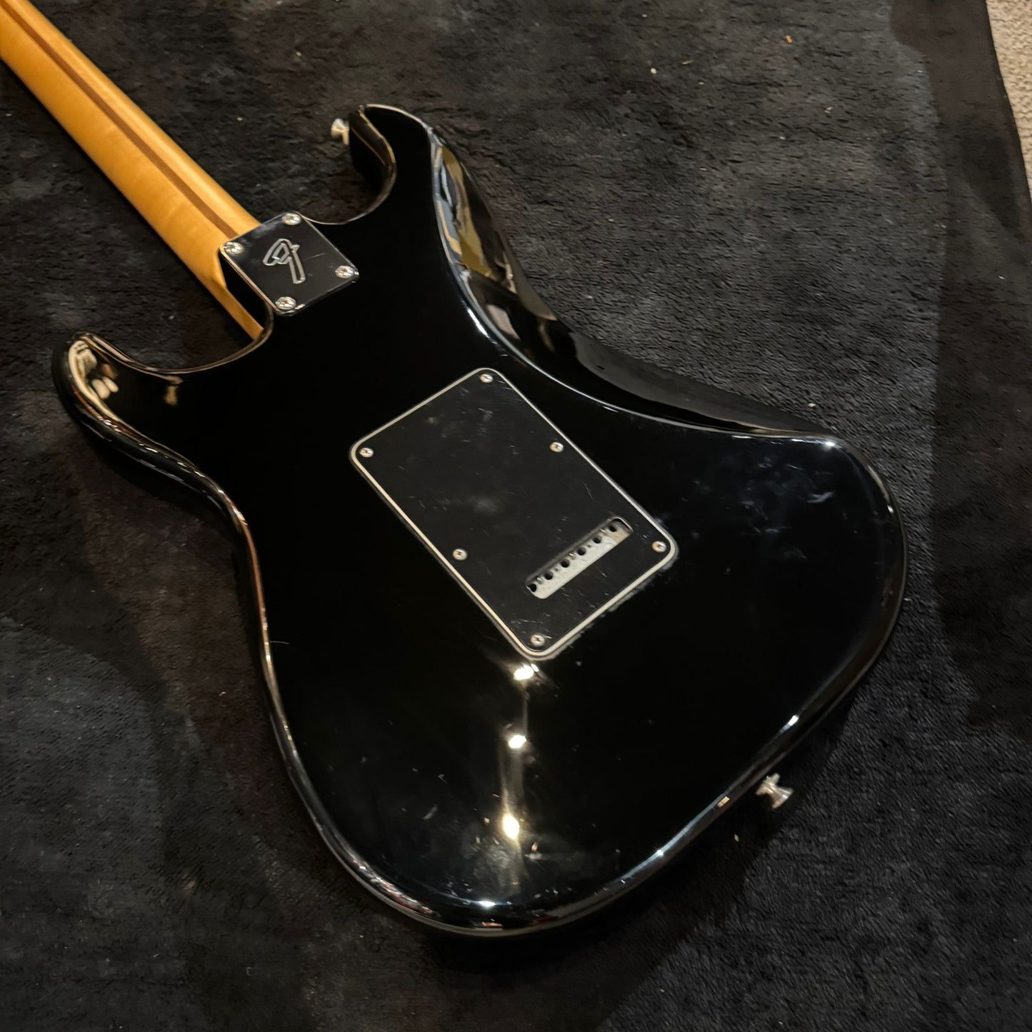 Fender Standard Stratocaster with Maple Fretboard Black