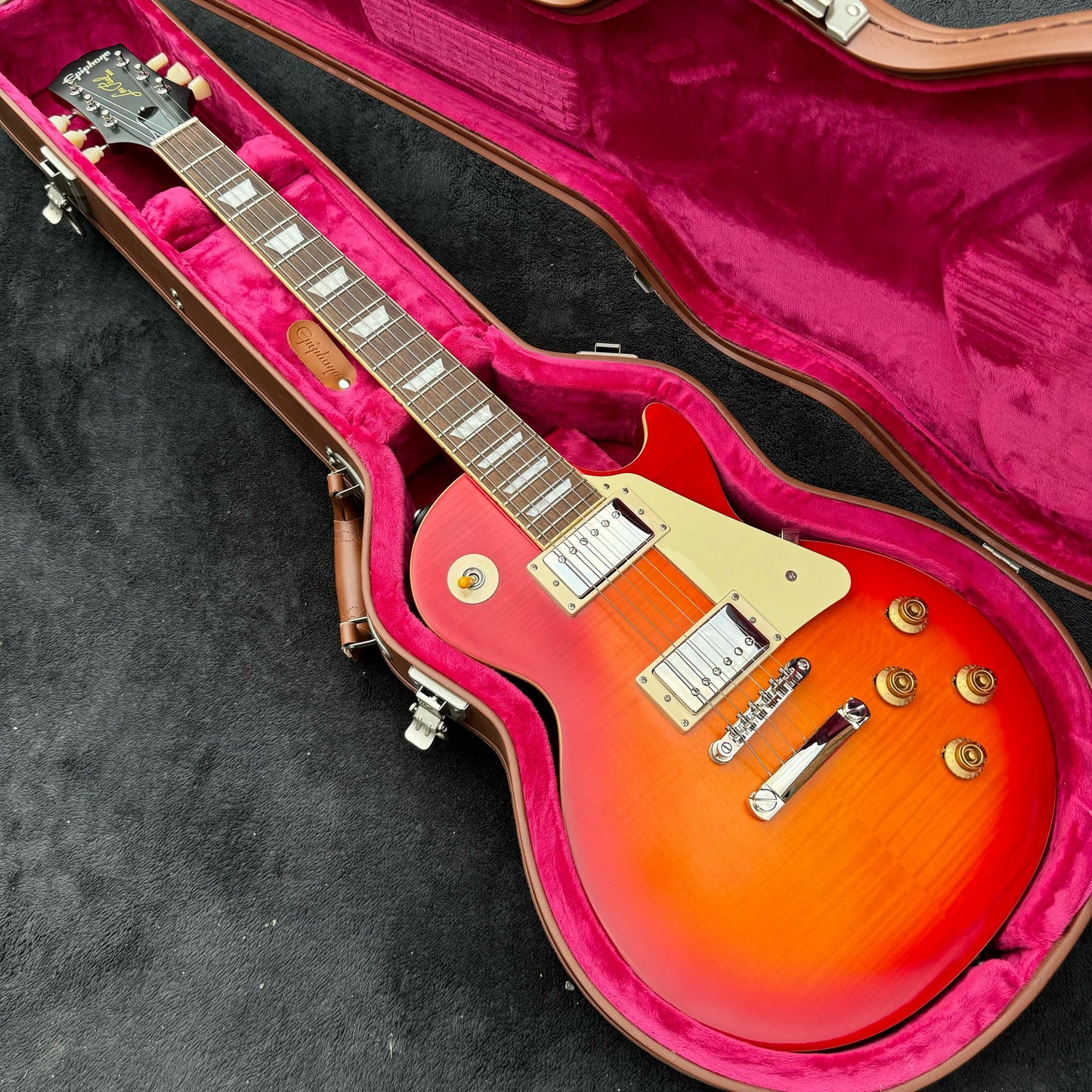 Epiphone 59 Les Paul Standard Aged Dark Cherry Sunburst