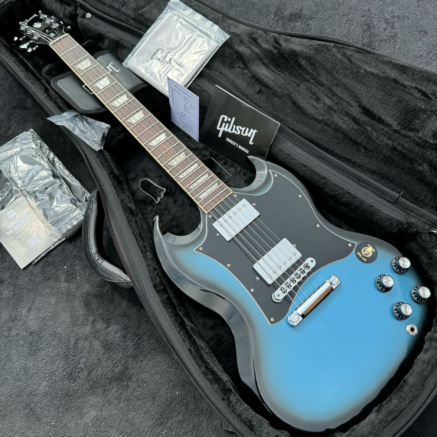Gibson SG Standard 61 in Pelham Blue Burst