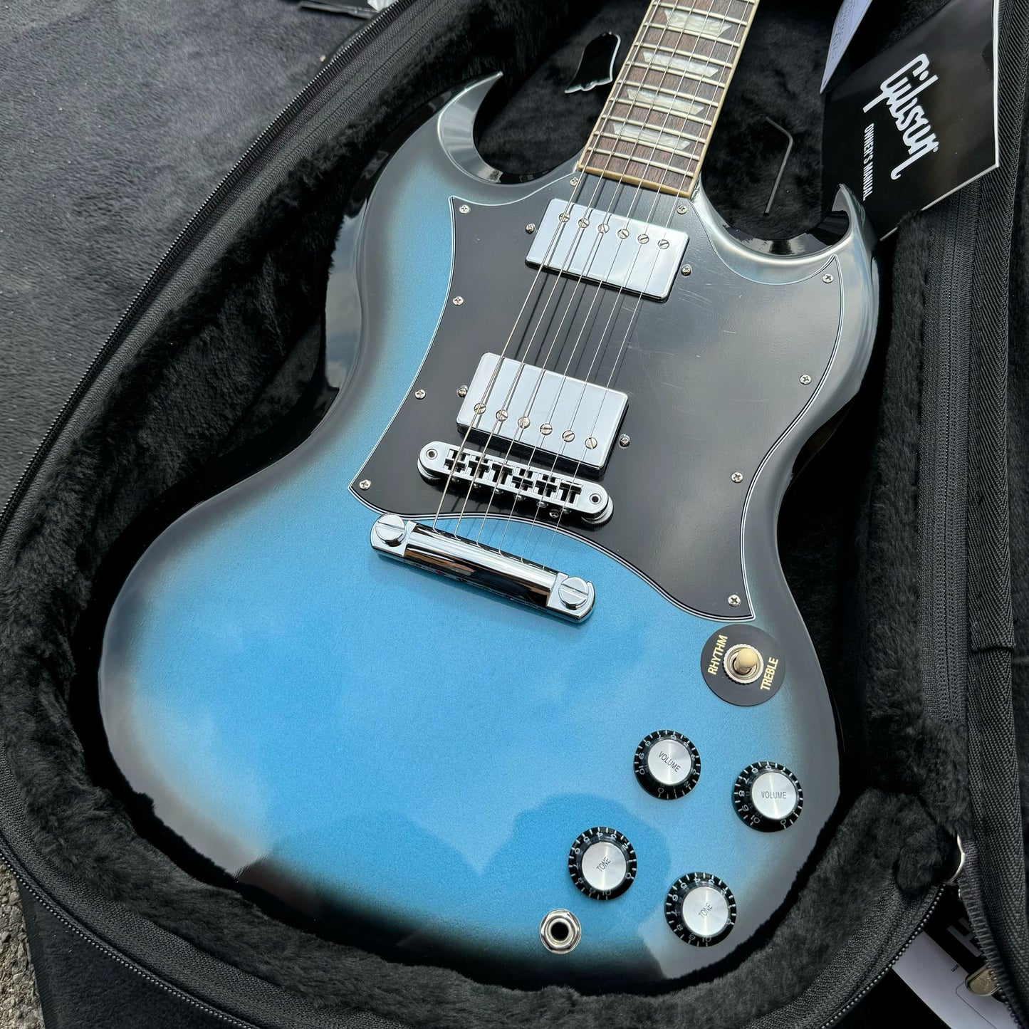 Gibson SG Standard 61 in Pelham Blue Burst