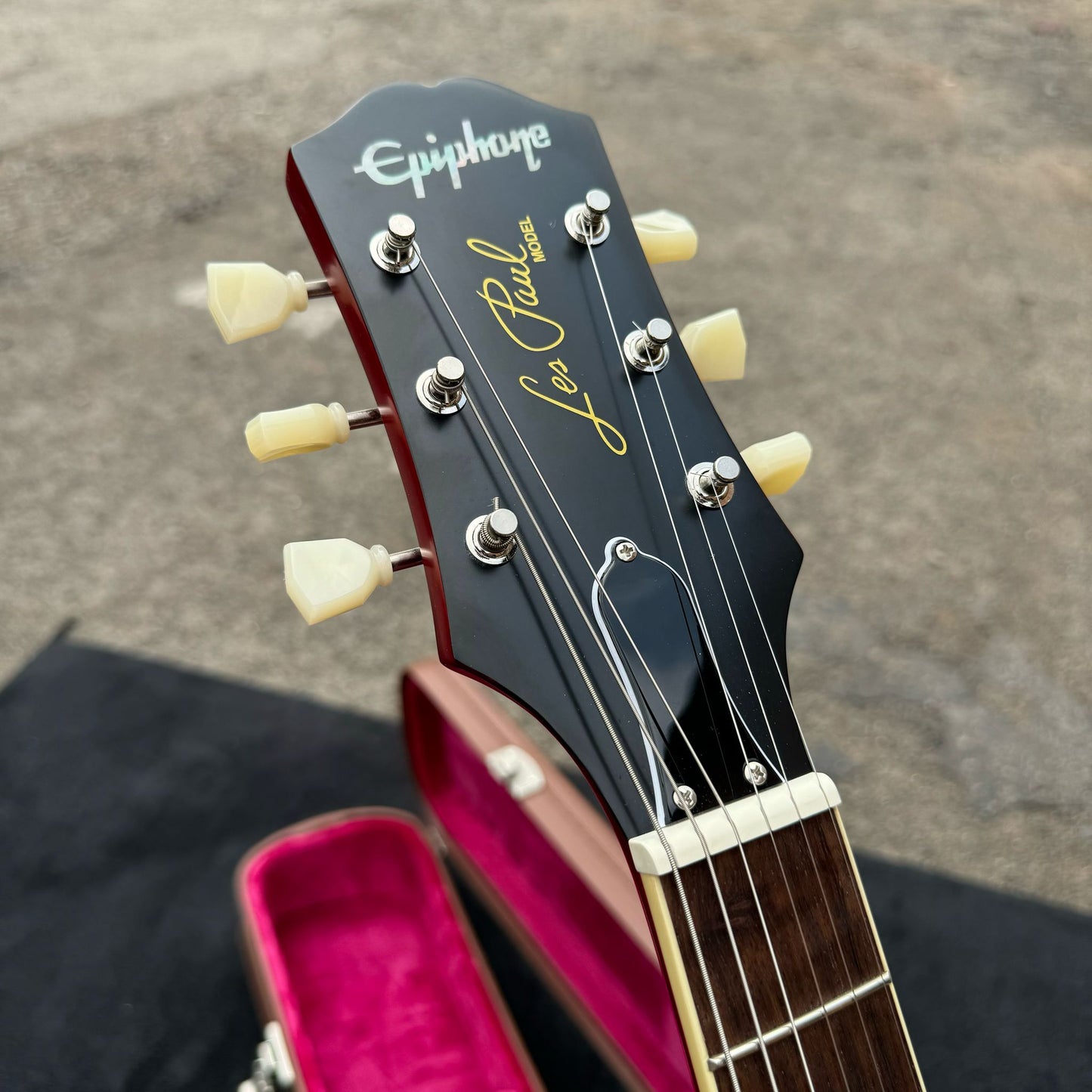 Epiphone 59 Les Paul Standard Aged Dark Cherry Sunburst
