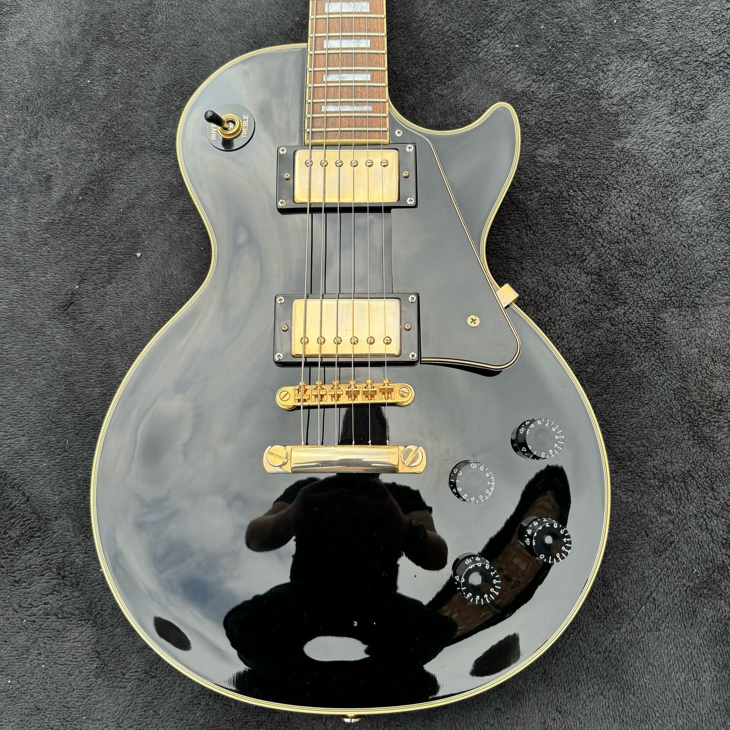 Epiphone Les Paul Custom in Ebony MIK