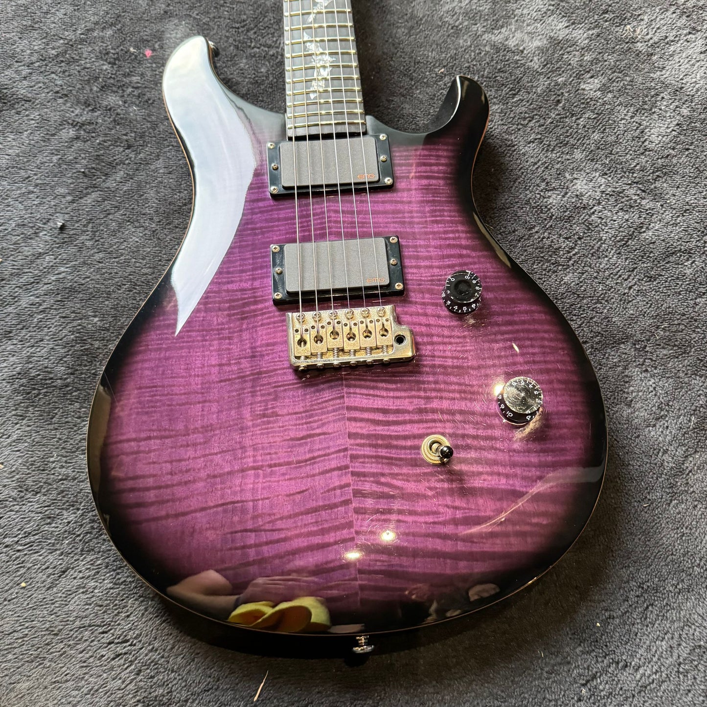 PRS SE Paul Allender with EMG Pickups, Rosewood Fretboard - Purple