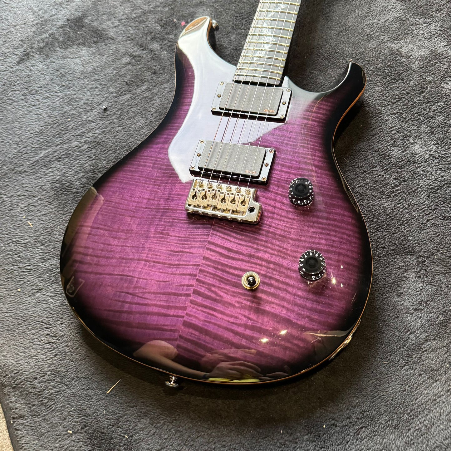 PRS SE Paul Allender with EMG Pickups, Rosewood Fretboard - Purple