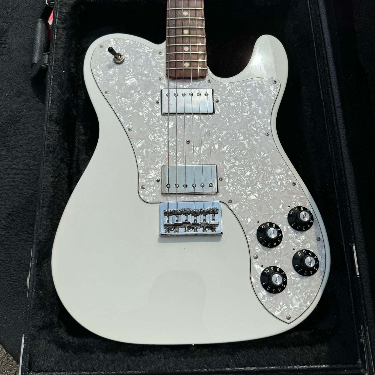 Fender Chris Shiflett Artist Series Signature Telecaster Deluxe Arctic White