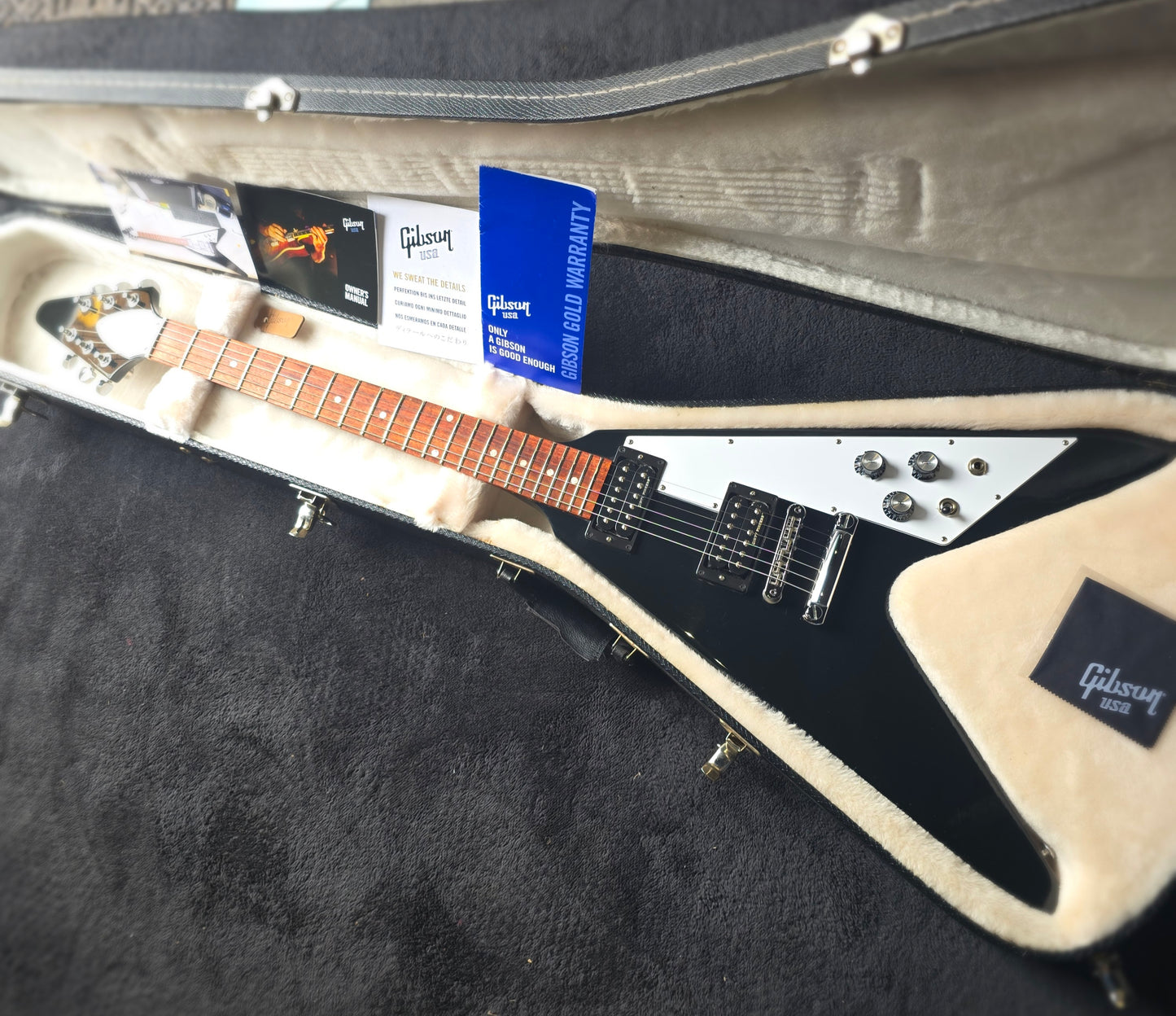 Gibson Flying V in Ebony
