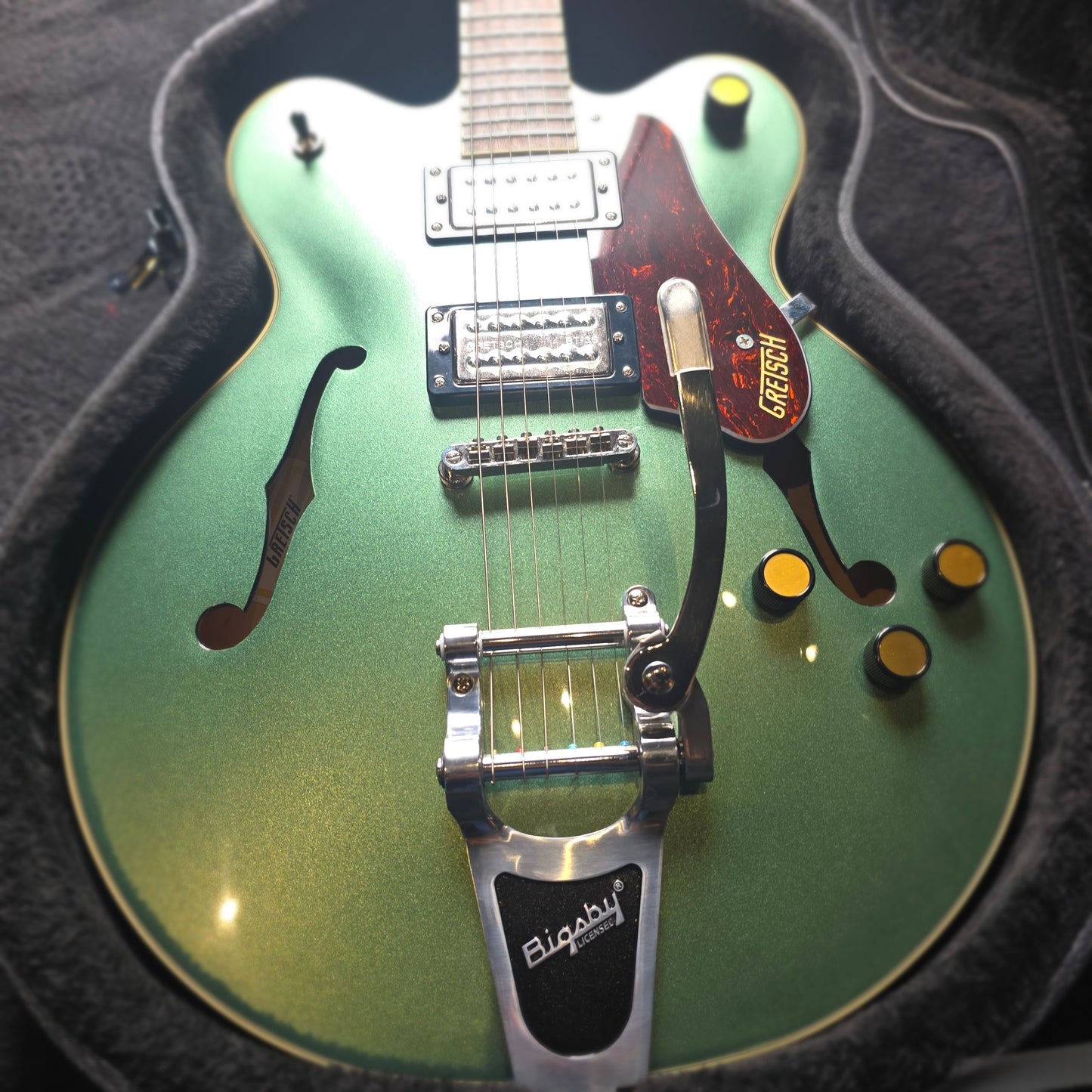 G2622T Streamliner Center Block Double-Cut with Bigsby 2023 - Present - Steel Olive