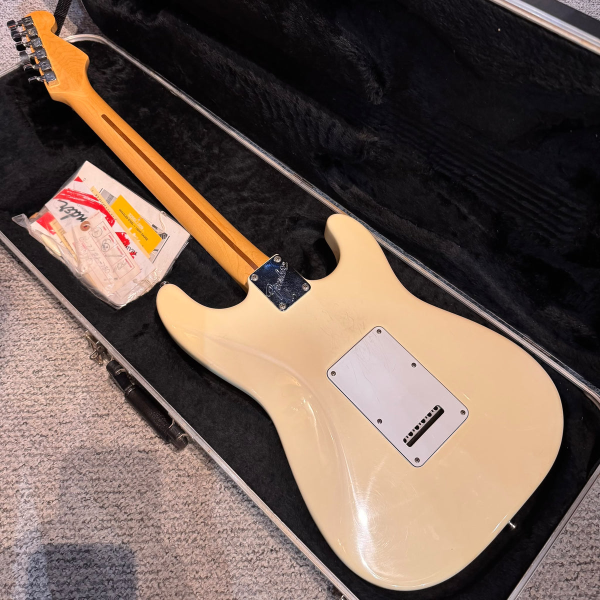 Fender American Standard Strat LEFT HANDED 1991 - Olympic White