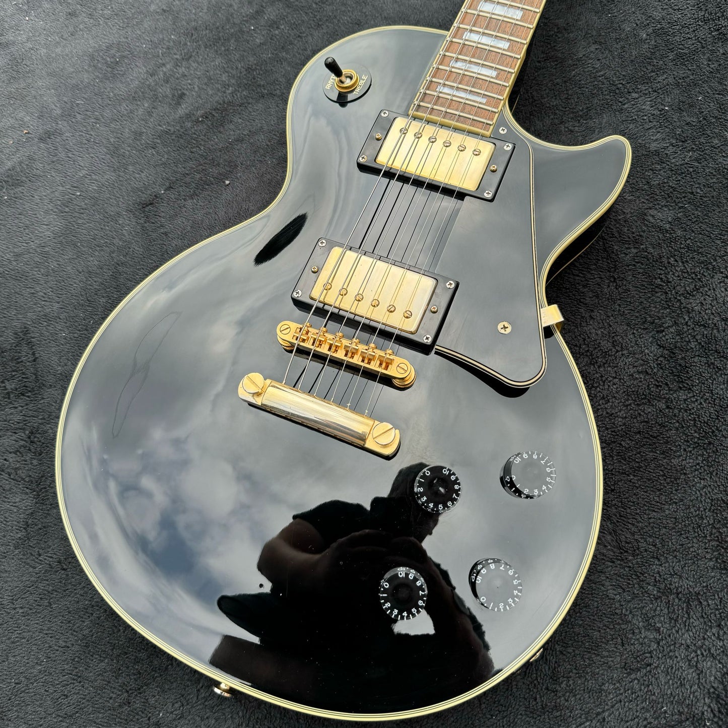 Epiphone Les Paul Custom in Ebony MIK