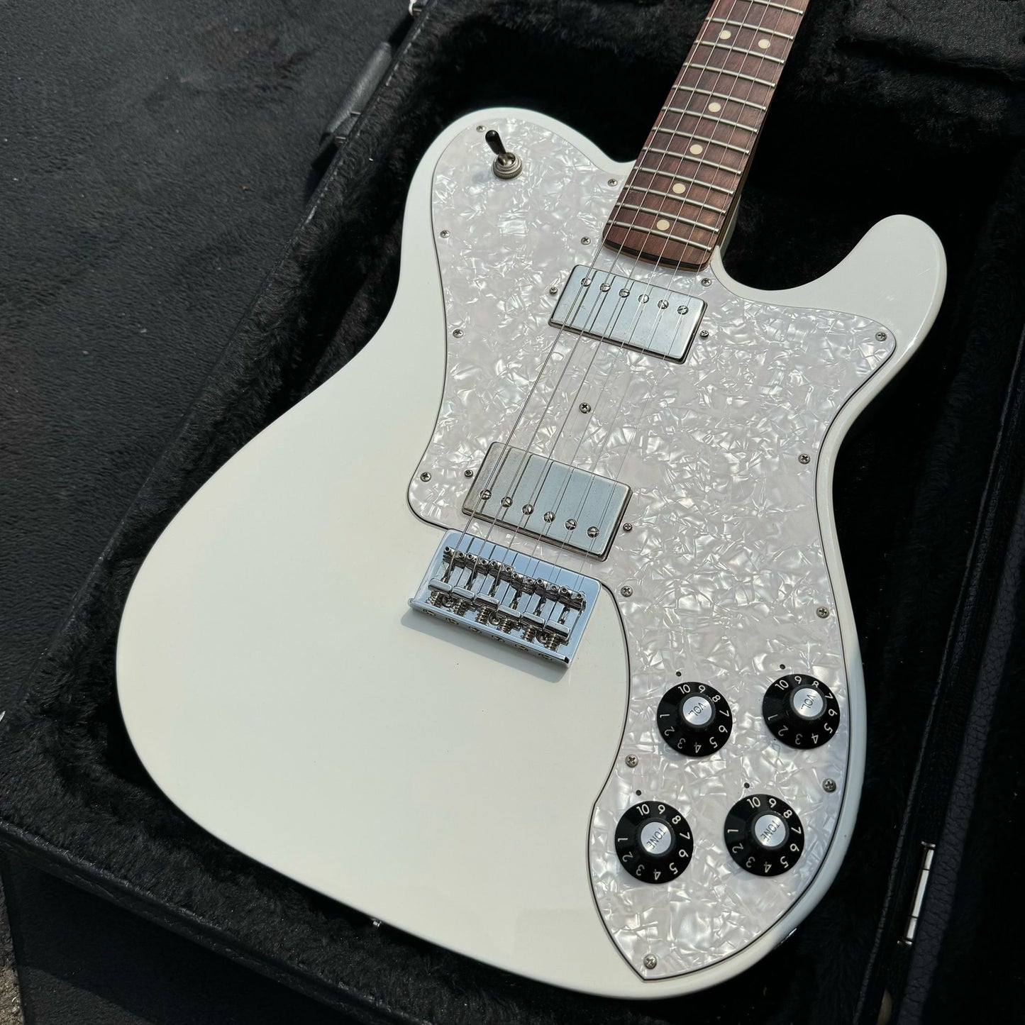 Fender Chris Shiflett Artist Series Signature Telecaster Deluxe Arctic White