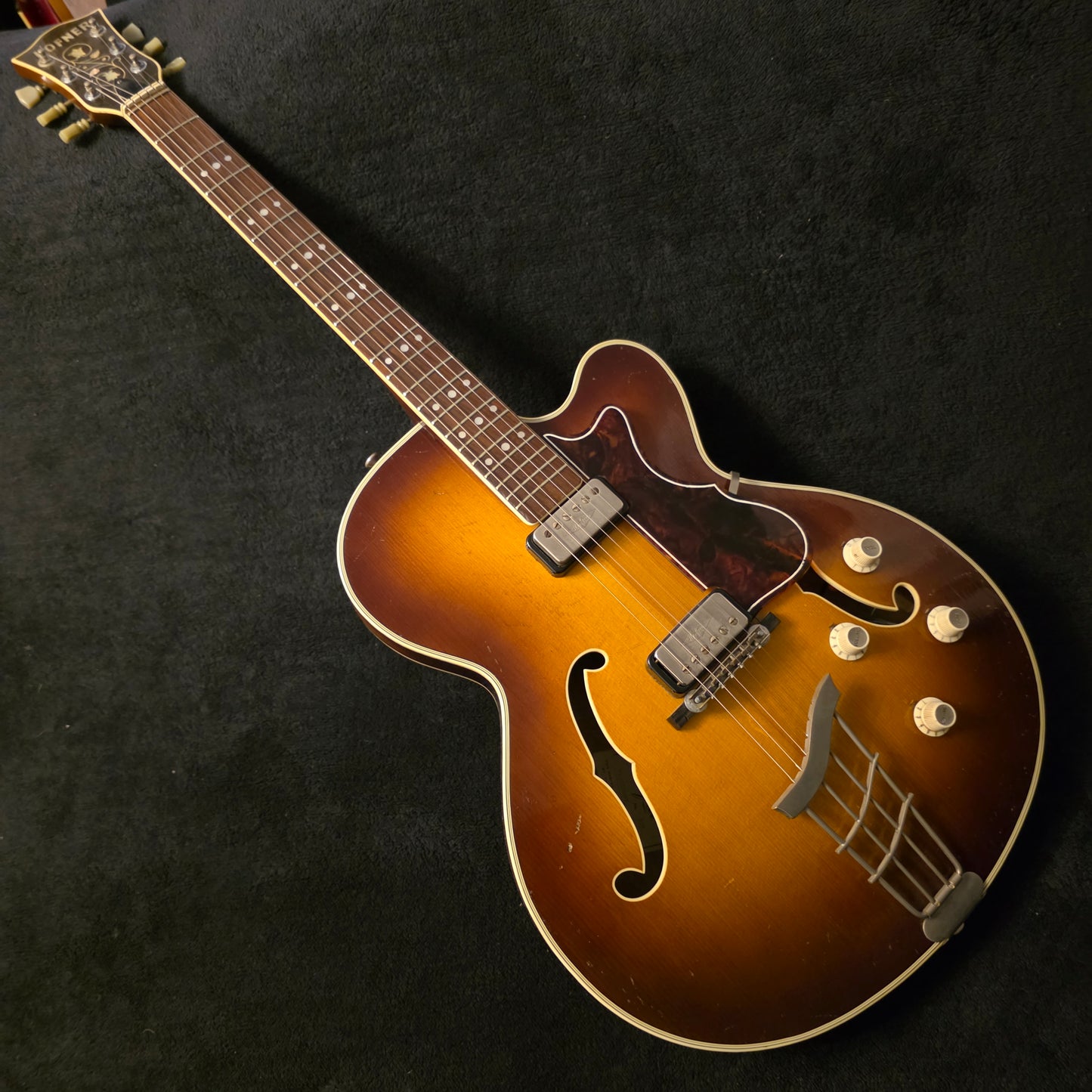 Hofner President E2 Thin Brunette 1963/1964 (All Original)