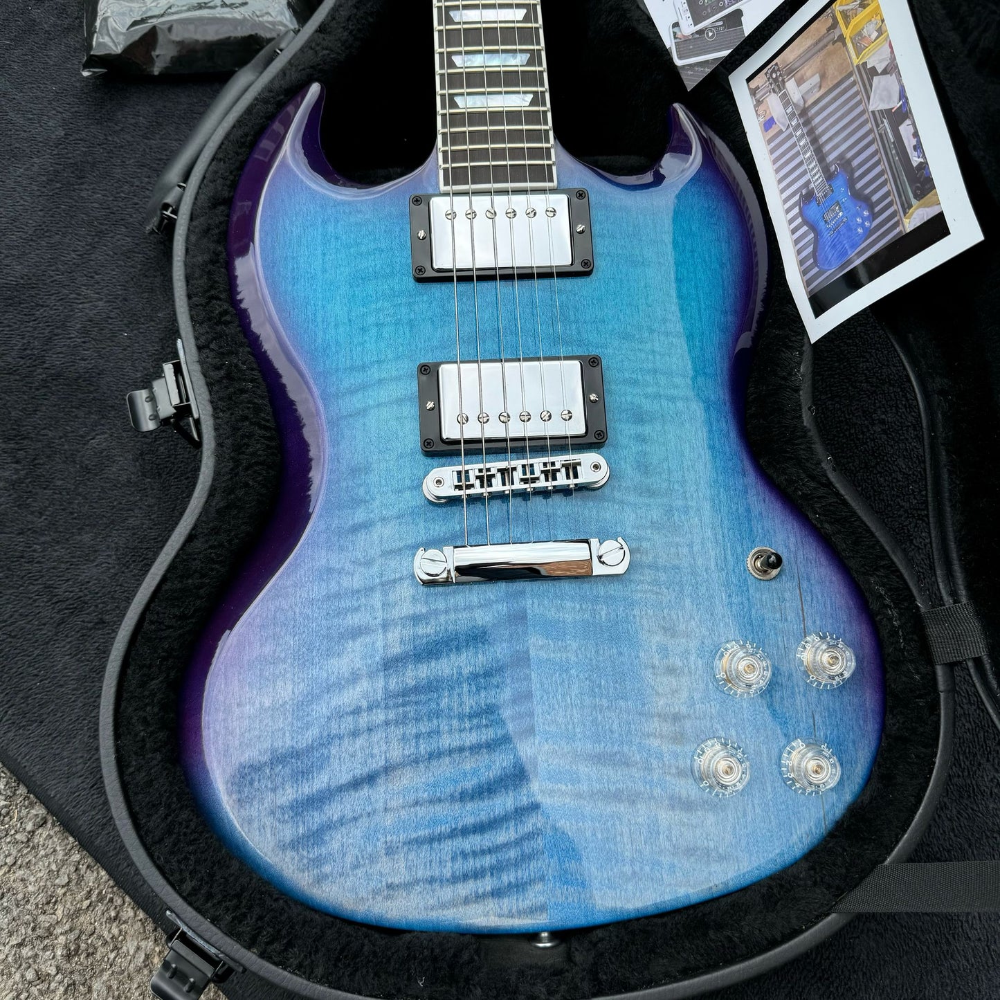 Gibson SG Modern - Blueberry Fade