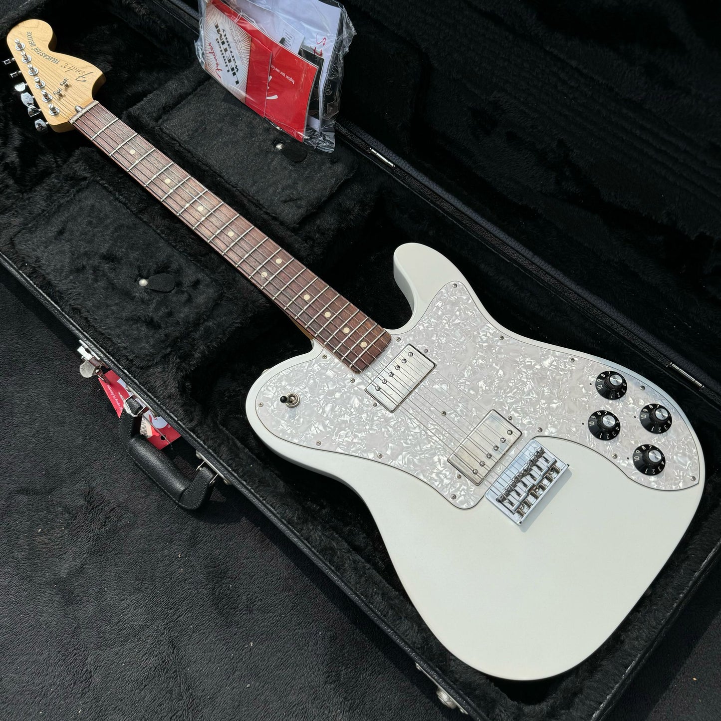 Fender Chris Shiflett Artist Series Signature Telecaster Deluxe Arctic White