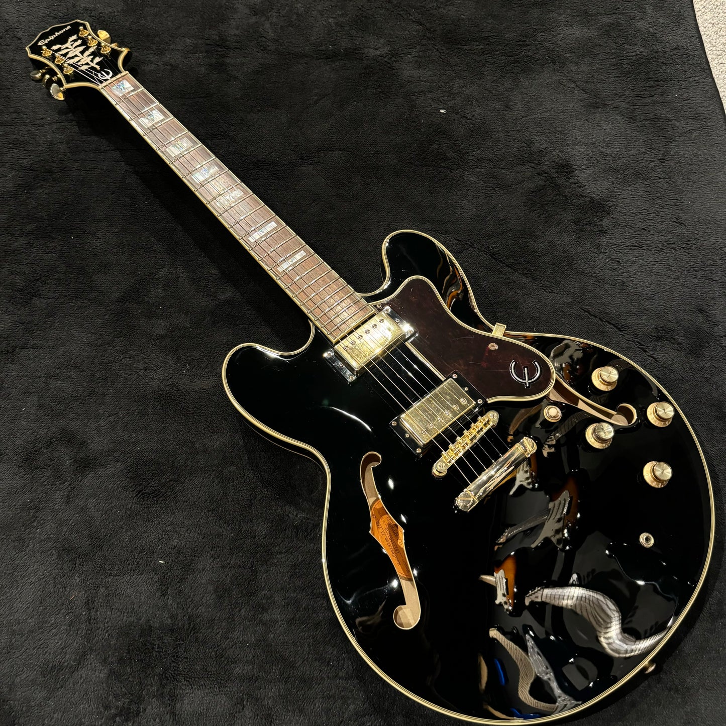 Epiphone Sheraton Pro ii in Ebony