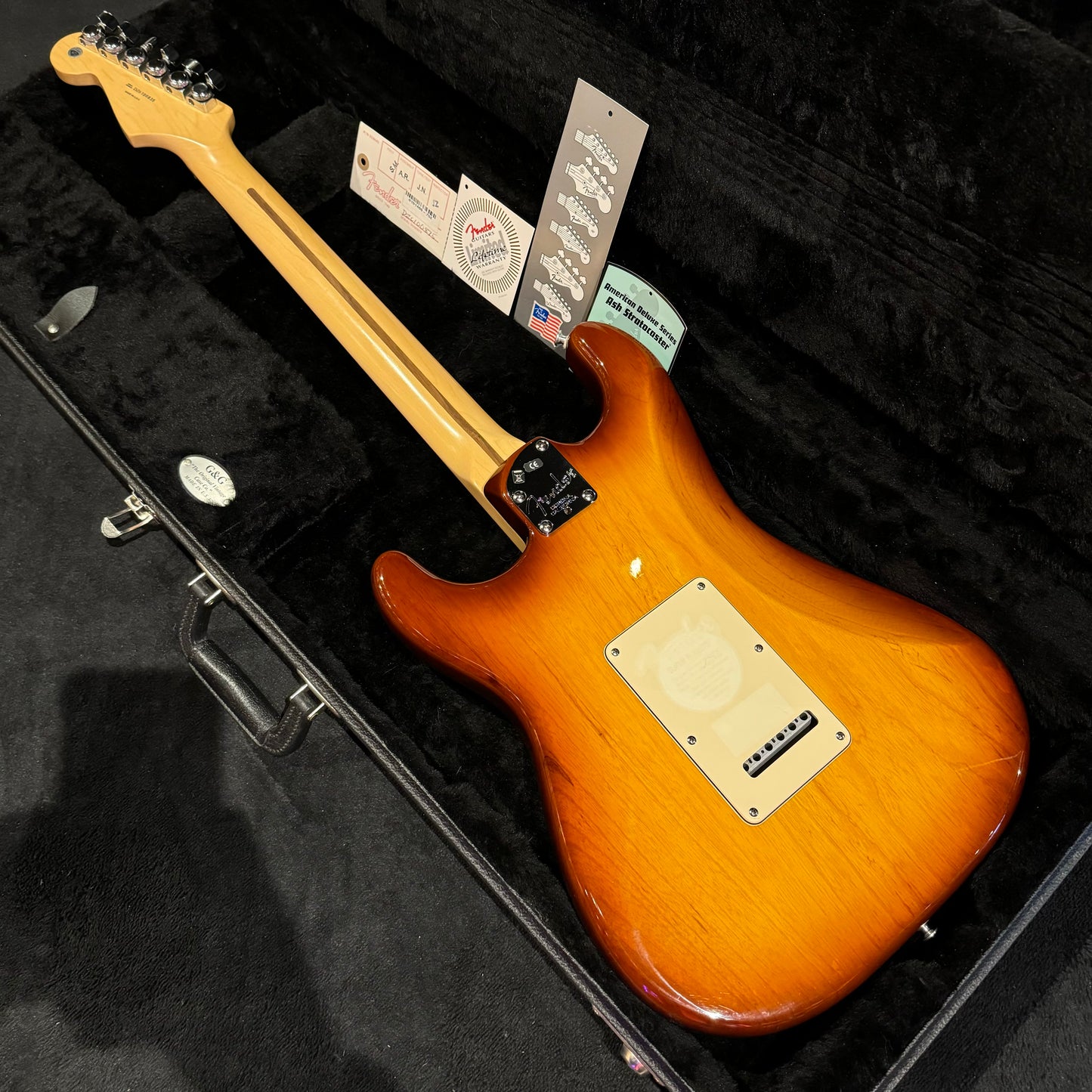 Fender Stratocaster Ash Deluxe Tabacco Sunburst