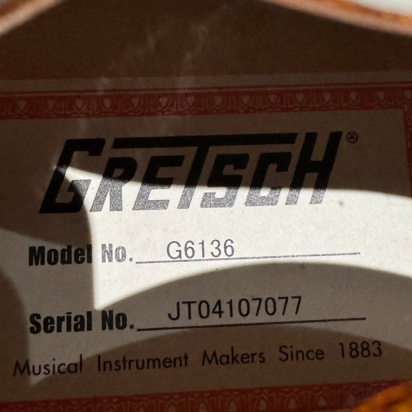 Gretsch G6136-55 White Falcon 2004