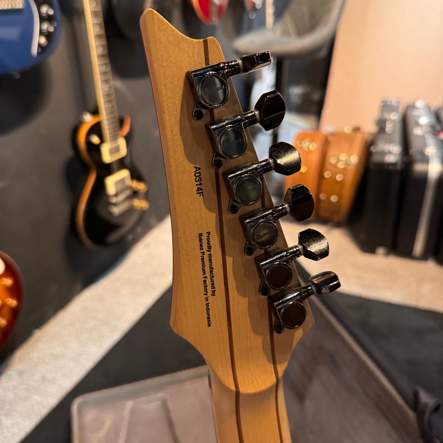 Ibanez RG721RW Premium with case