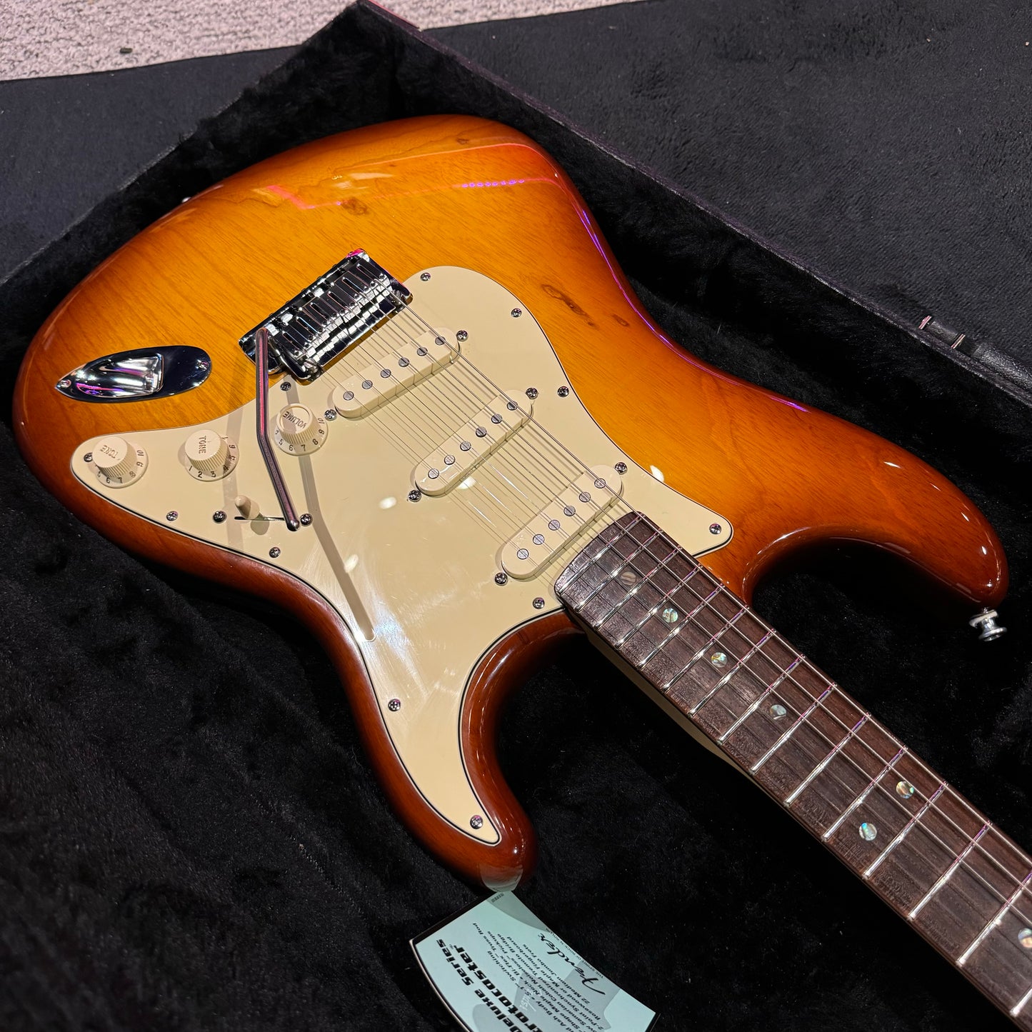 Fender Stratocaster Ash Deluxe Tabacco Sunburst