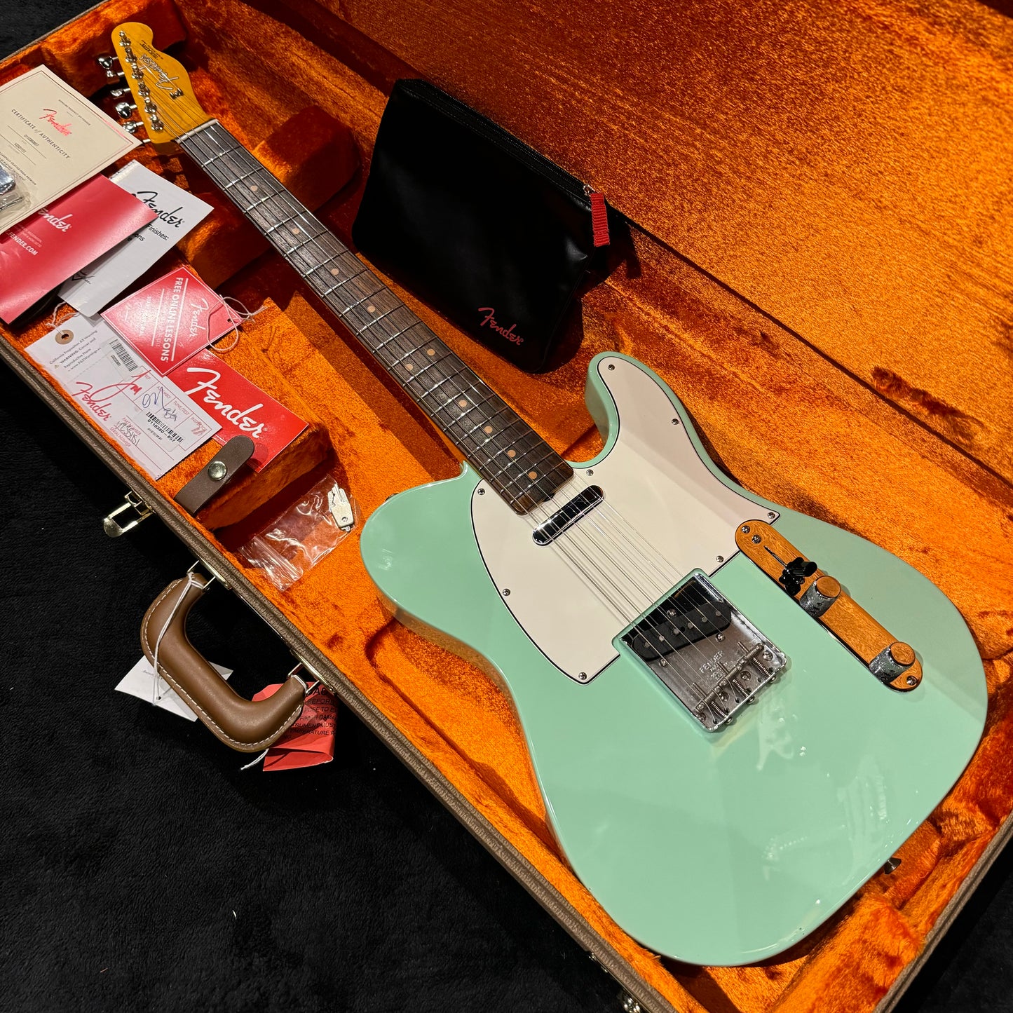 Fender Telecaster American Vintage 63 Re-Issue Surf Green