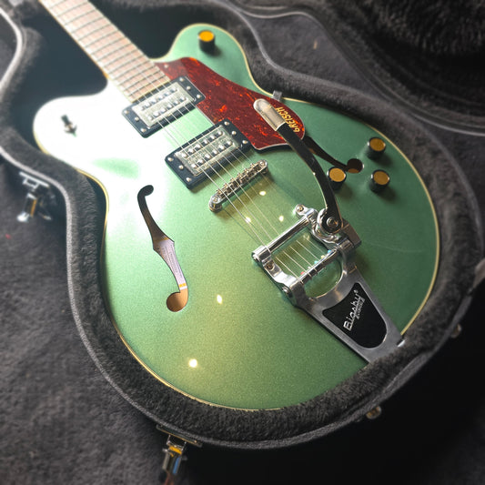 G2622T Streamliner Center Block Double-Cut with Bigsby 2023 - Present - Steel Olive