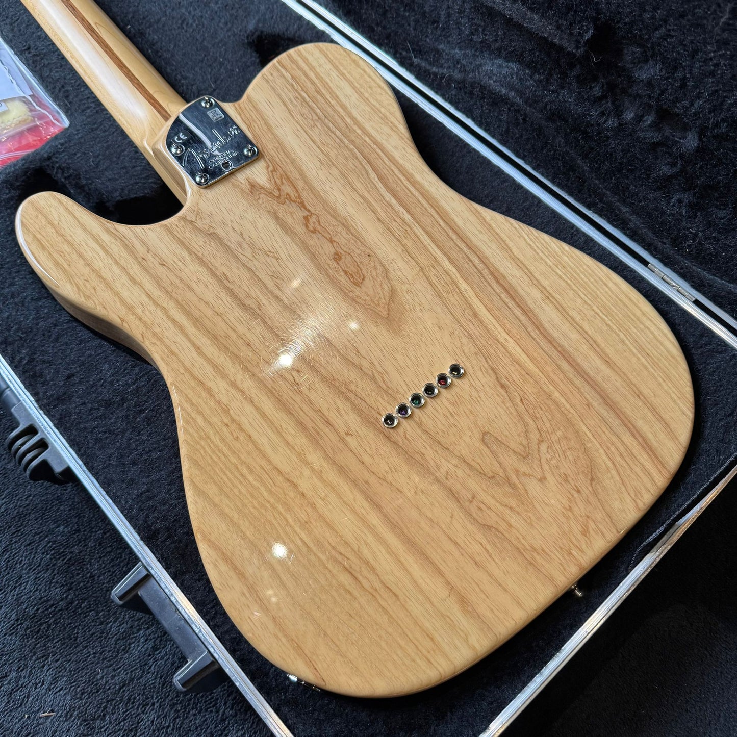 Fender USA Deluxe Thinline Telecaster - 2015 - natural with Tortoiseshell Binding