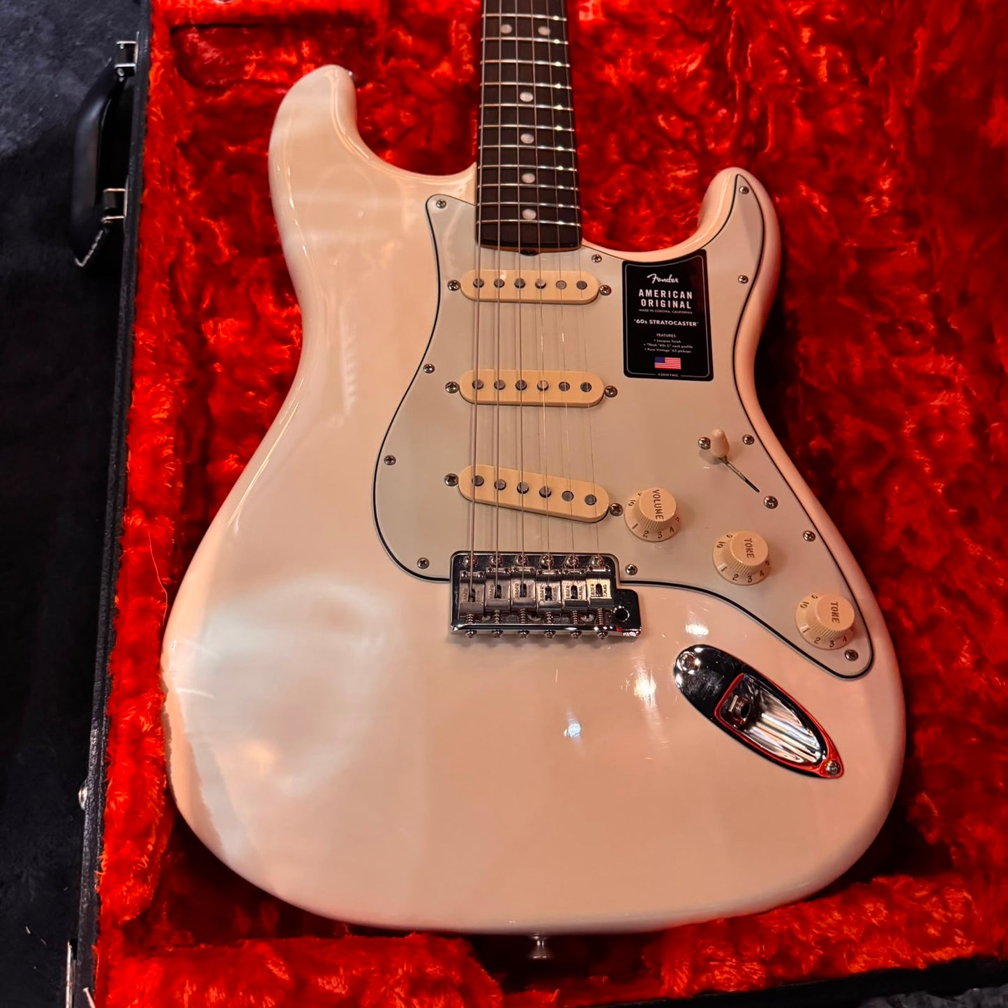 Fender American Original '60s Stratocaster with Rosewood Fretboard 2018 - 2022 - Olympic White