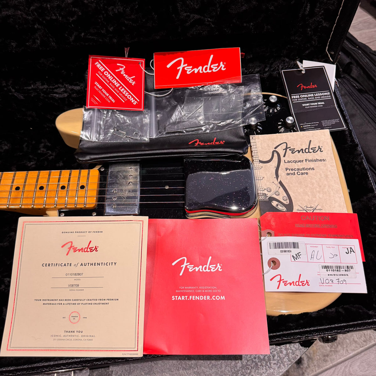 Fender American Original 70s Telecaster Custom - Vintage Blonde