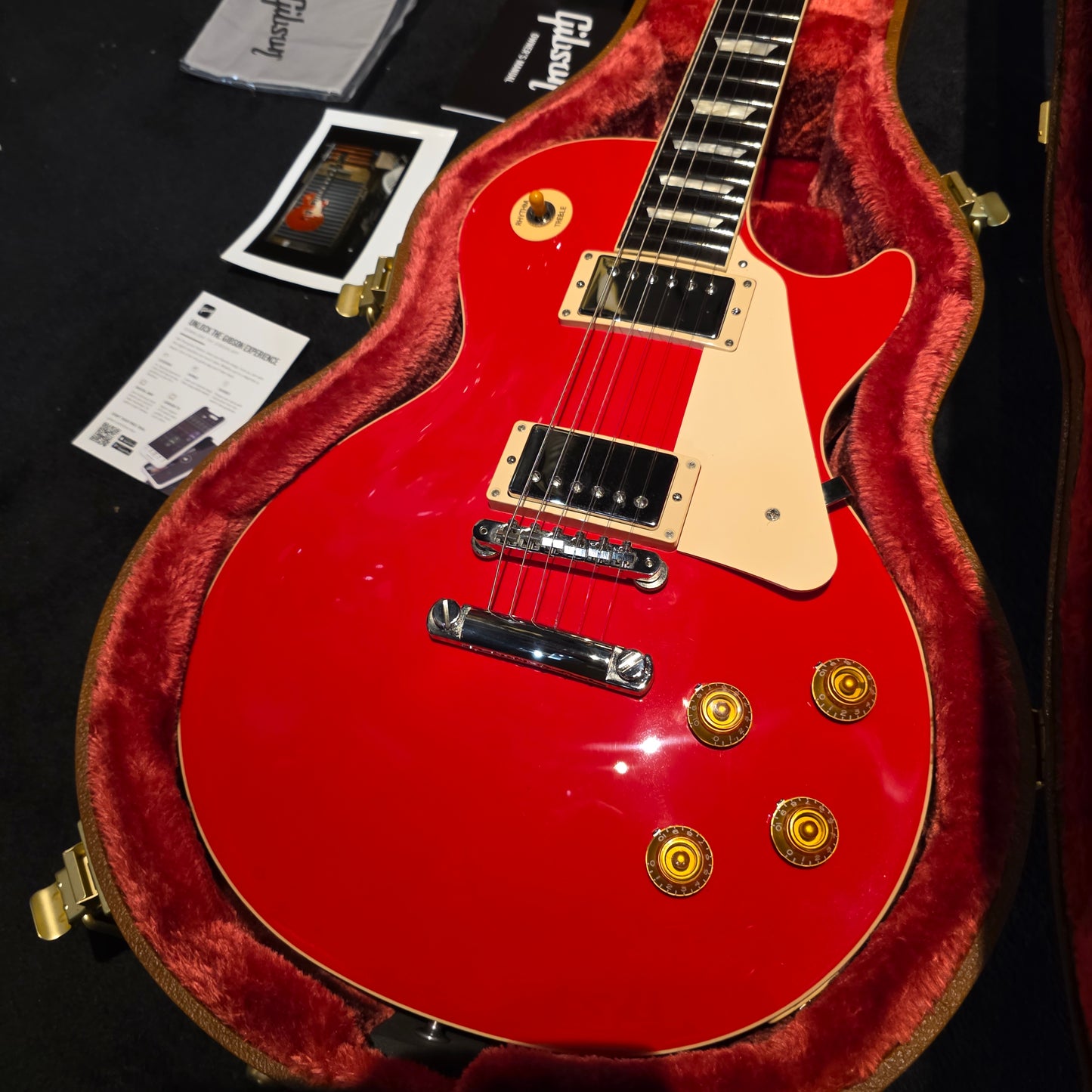 Gibson Les Paul Standard '50s Plain Top 2023 - Cardinal Red