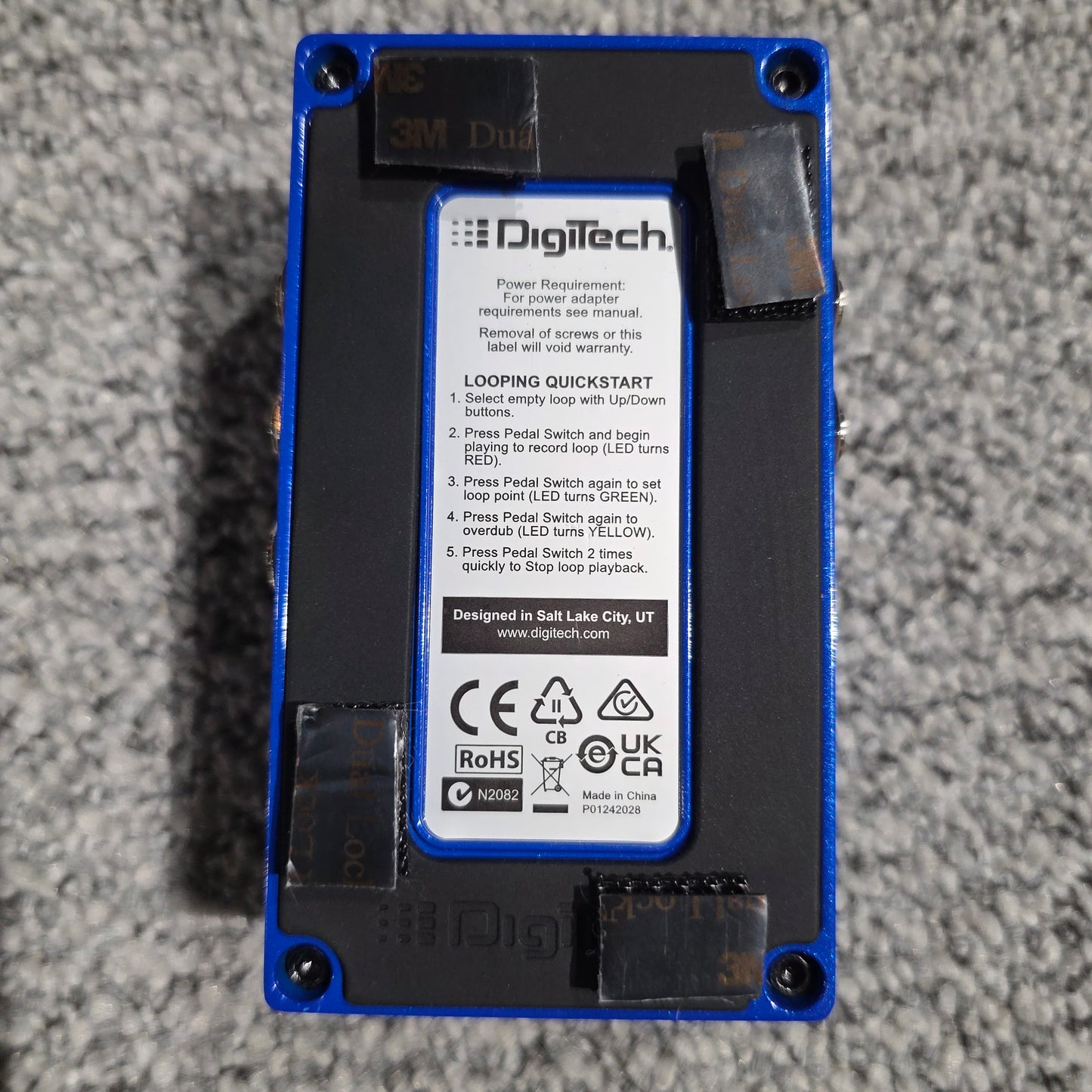 DigiTech JamMan Solo HD 2024 - Present - Blue