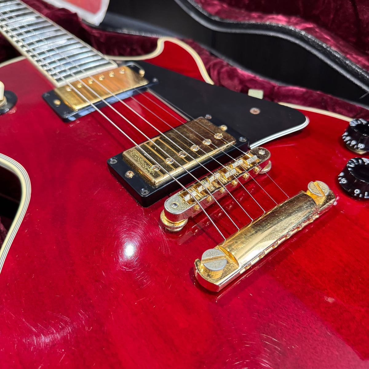 Gibson Les Paul Custom Arts and Historic 2006 - Wine Red