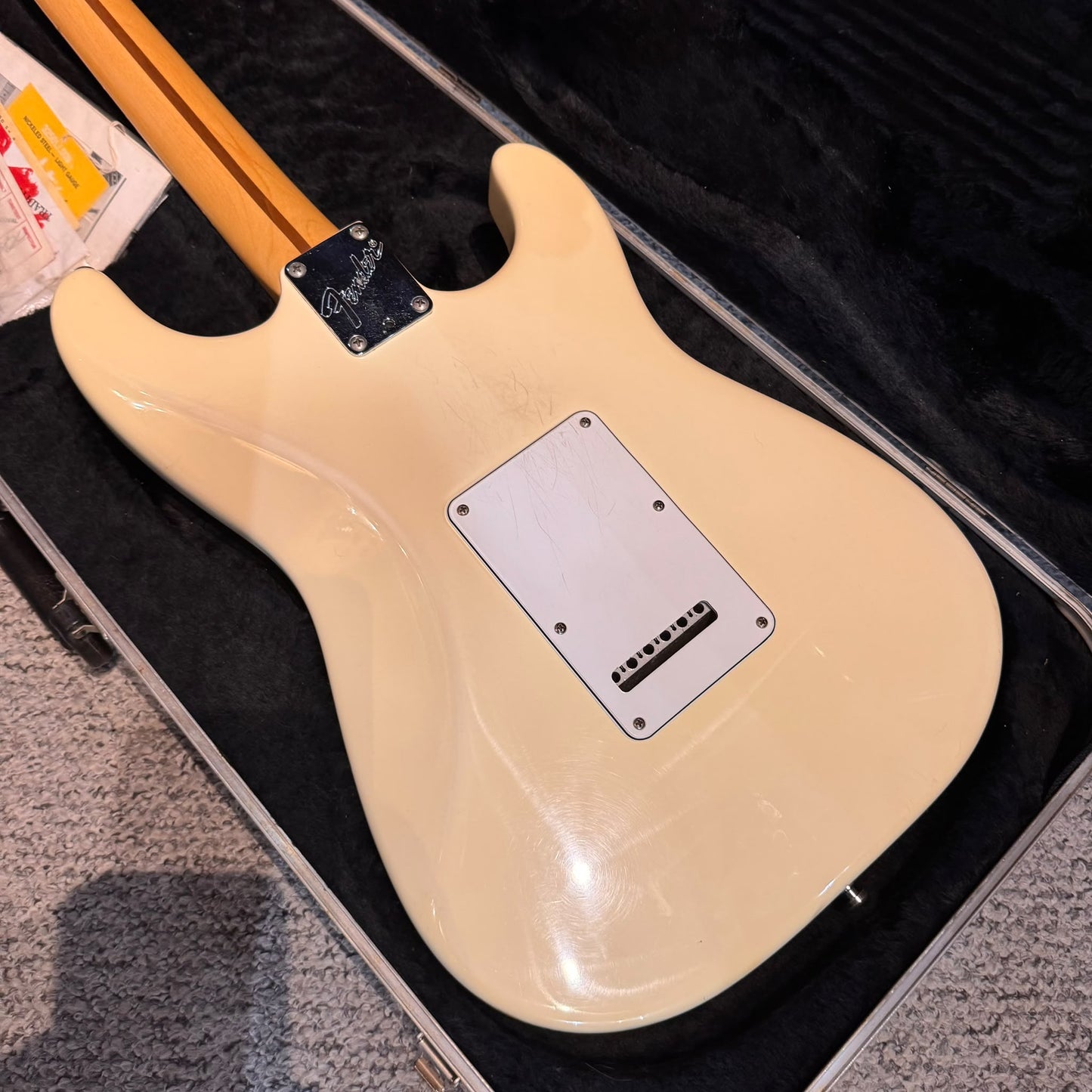 Fender American Standard Strat LEFT HANDED 1991 - Olympic White