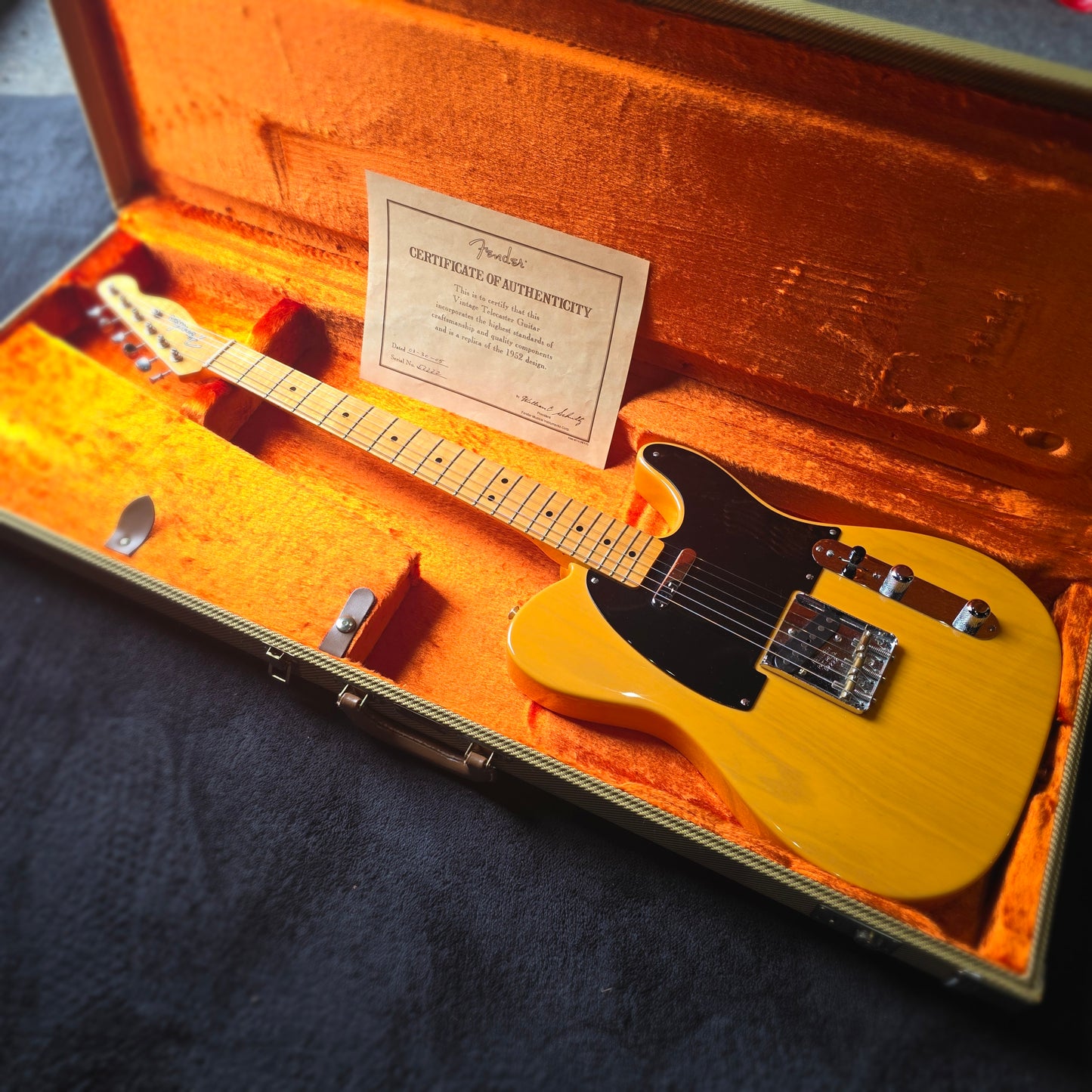 Fender American Vintage '52 Telecaster 2005 - Butterscotch Blonde