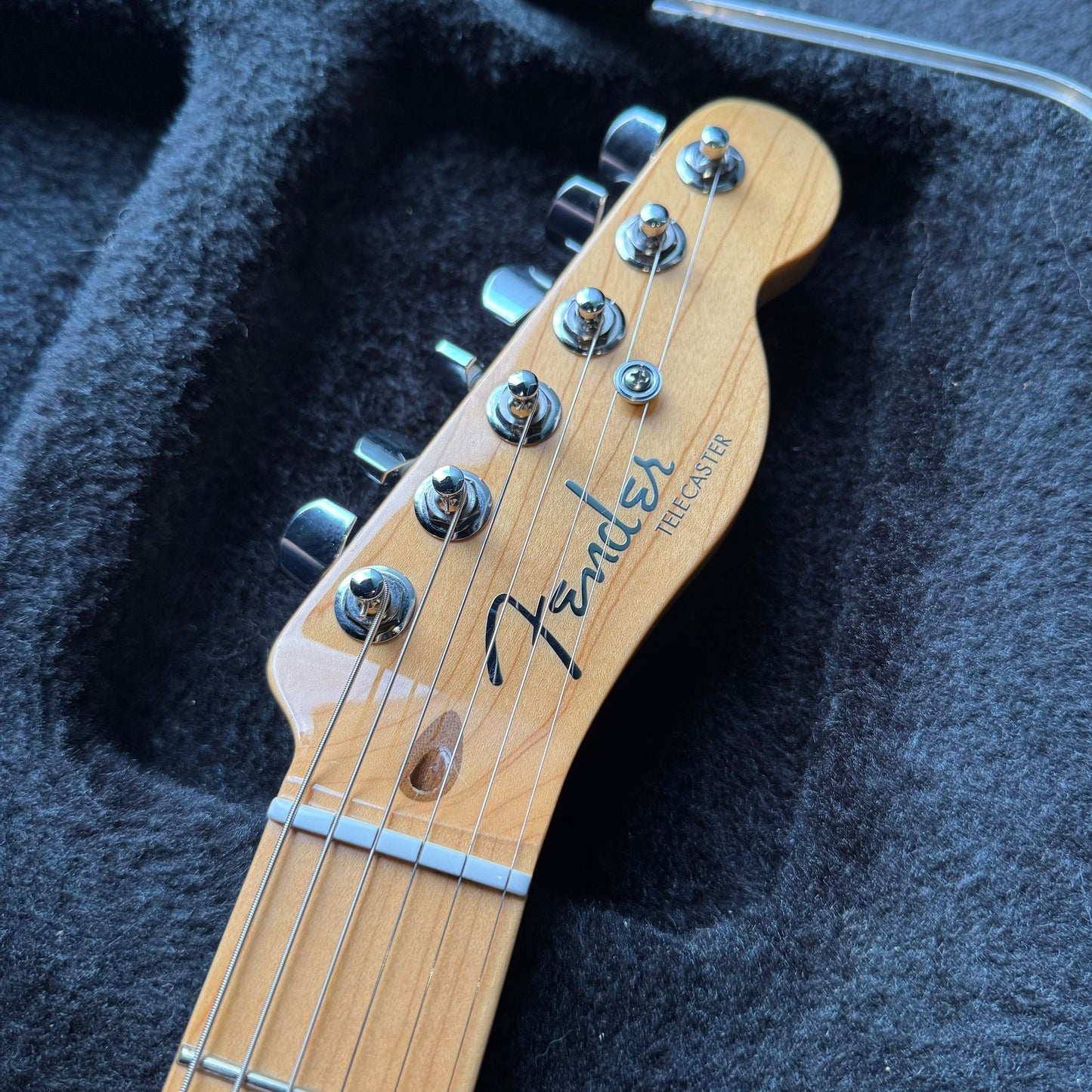 Fender USA Deluxe Thinline Telecaster - 2015 - natural with Tortoiseshell Binding