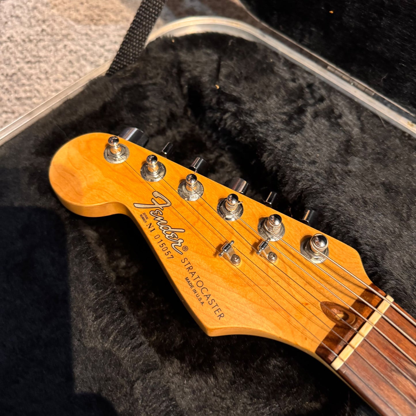 Fender American Standard Strat LEFT HANDED 1991 - Olympic White