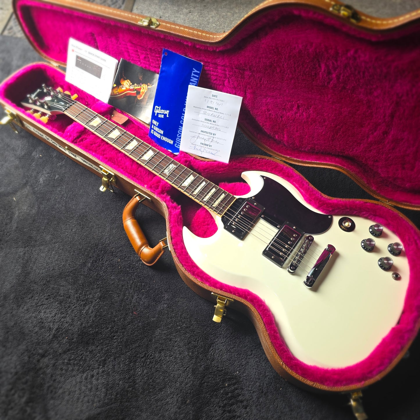Gibson SG Standard 2014 - Alpine White with E-Tune