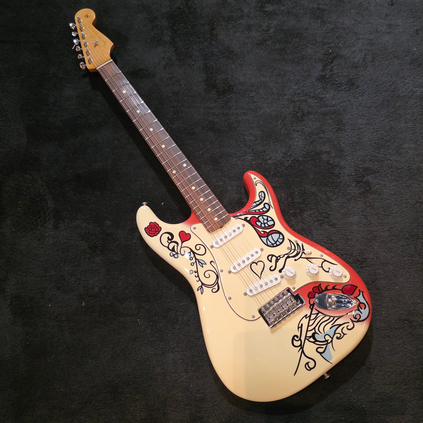 Fender Jimi Hendrix Artist Series Signature Monterey Stratocaster 2017 - Monterey Graphic