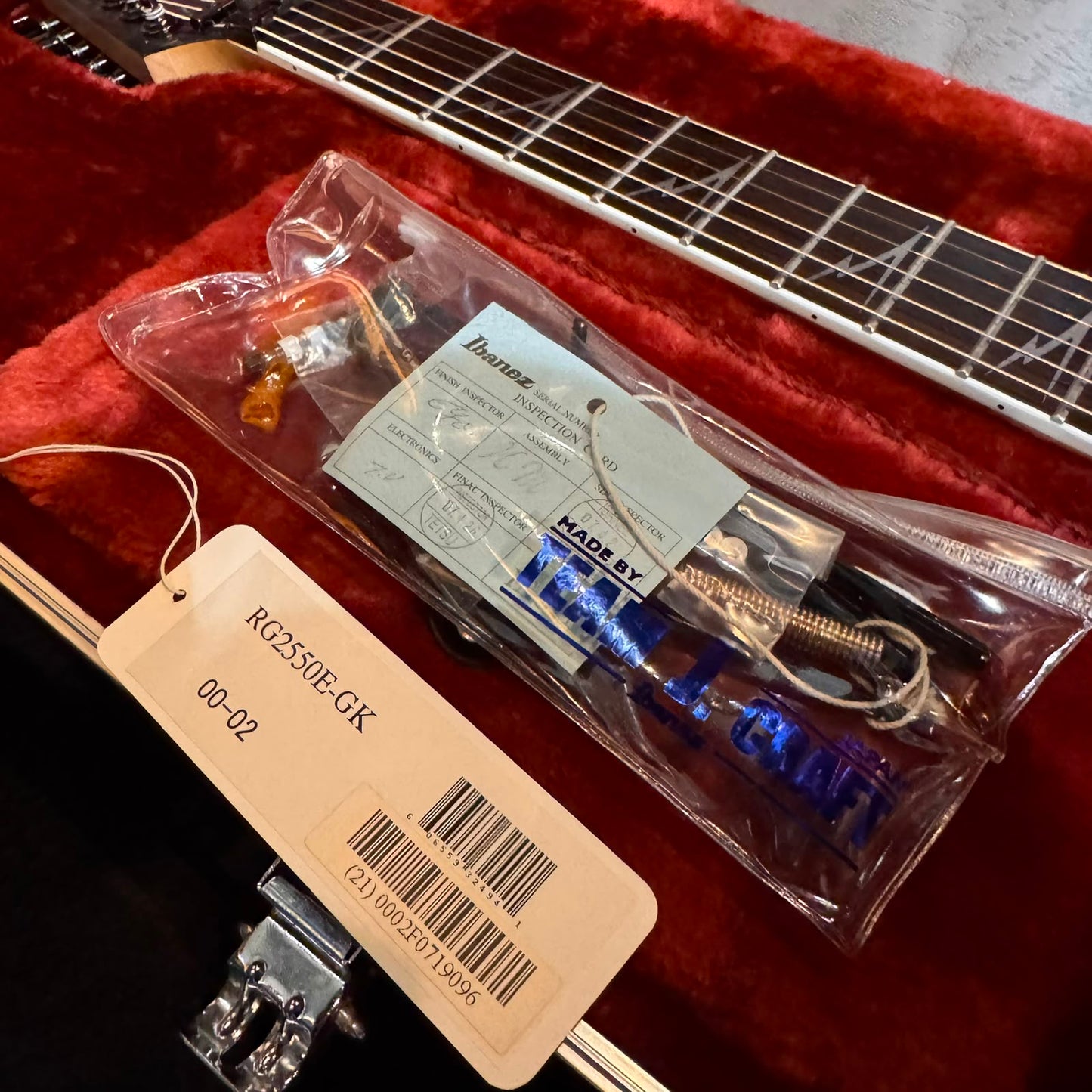 Ibanez RG2550E-GK Prestige 2005 - 2007 - Galaxy Black