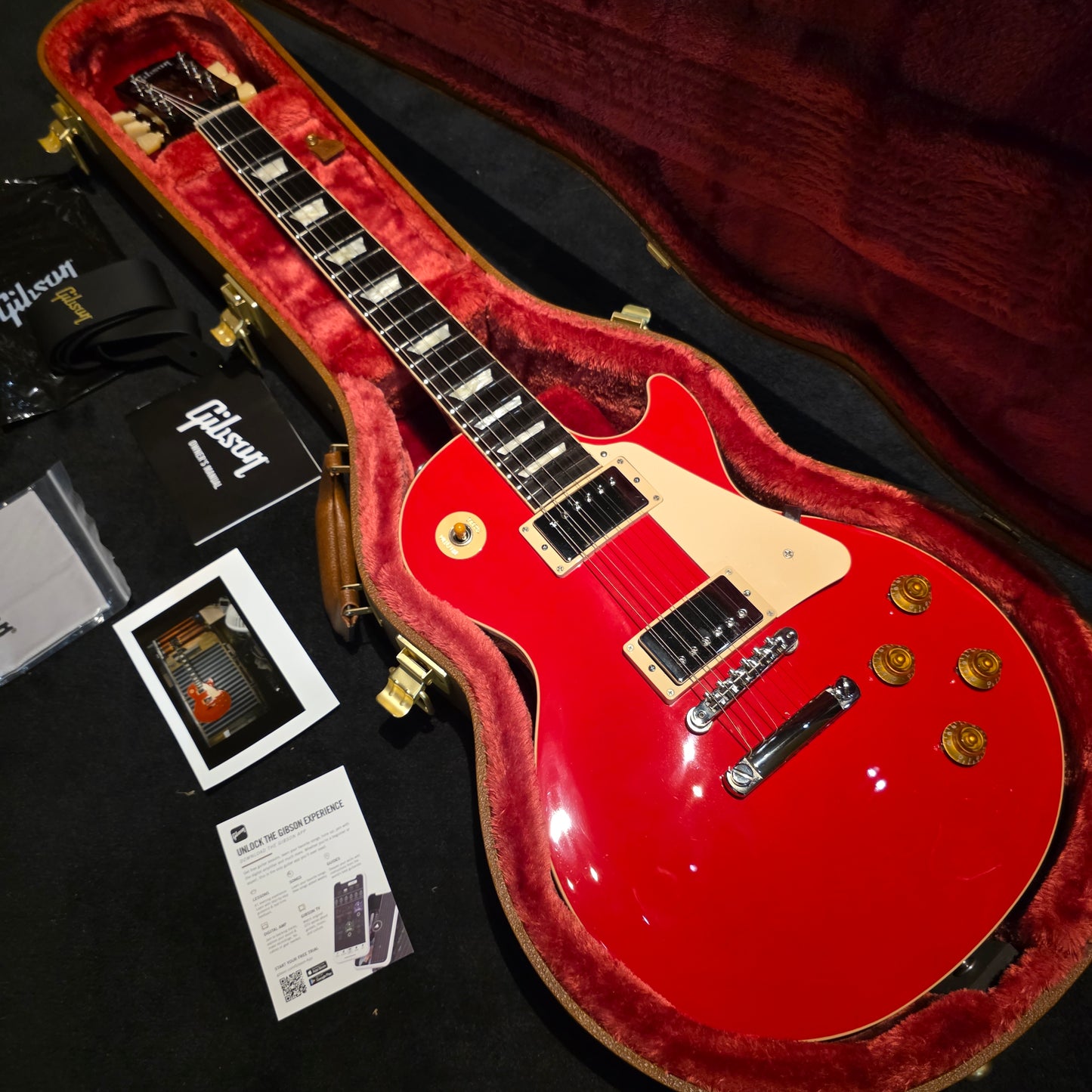 Gibson Les Paul Standard '50s Plain Top 2023 - Cardinal Red