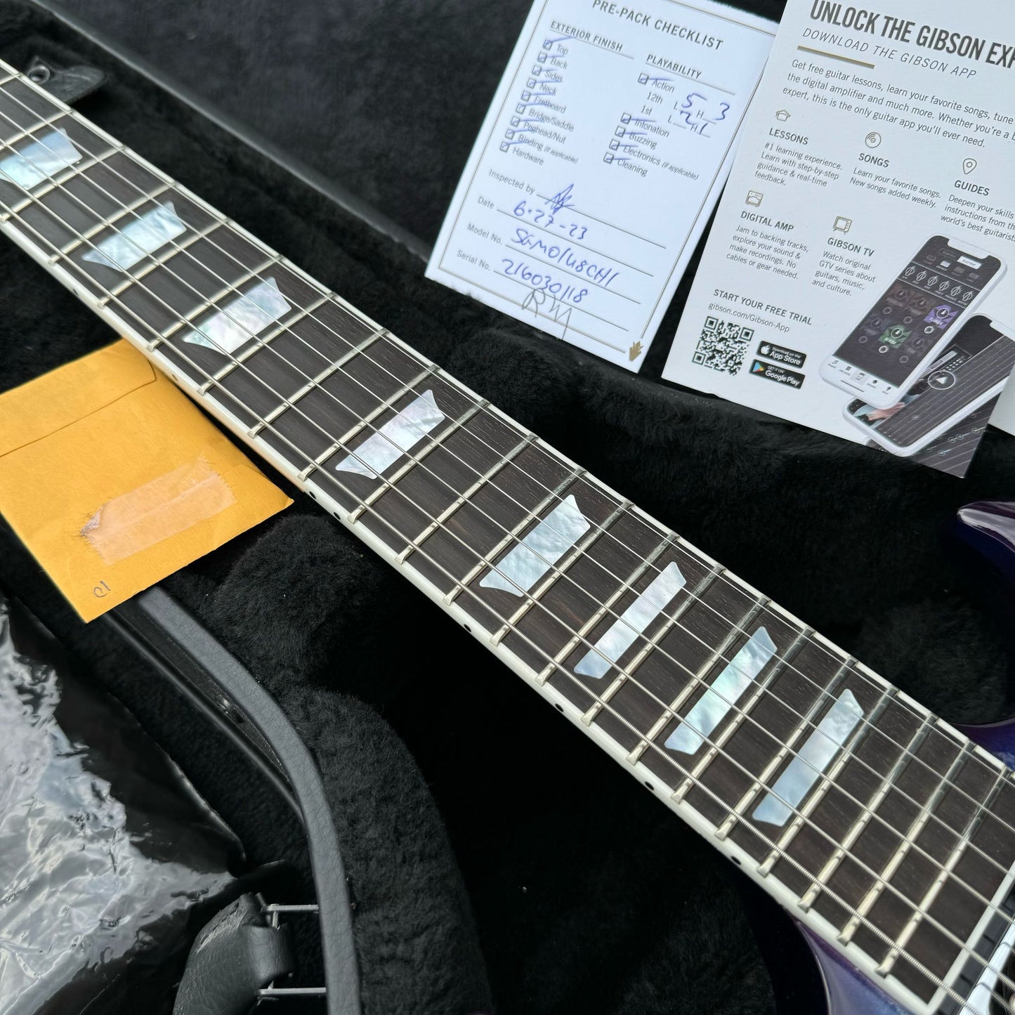 Gibson SG Modern - Blueberry Fade