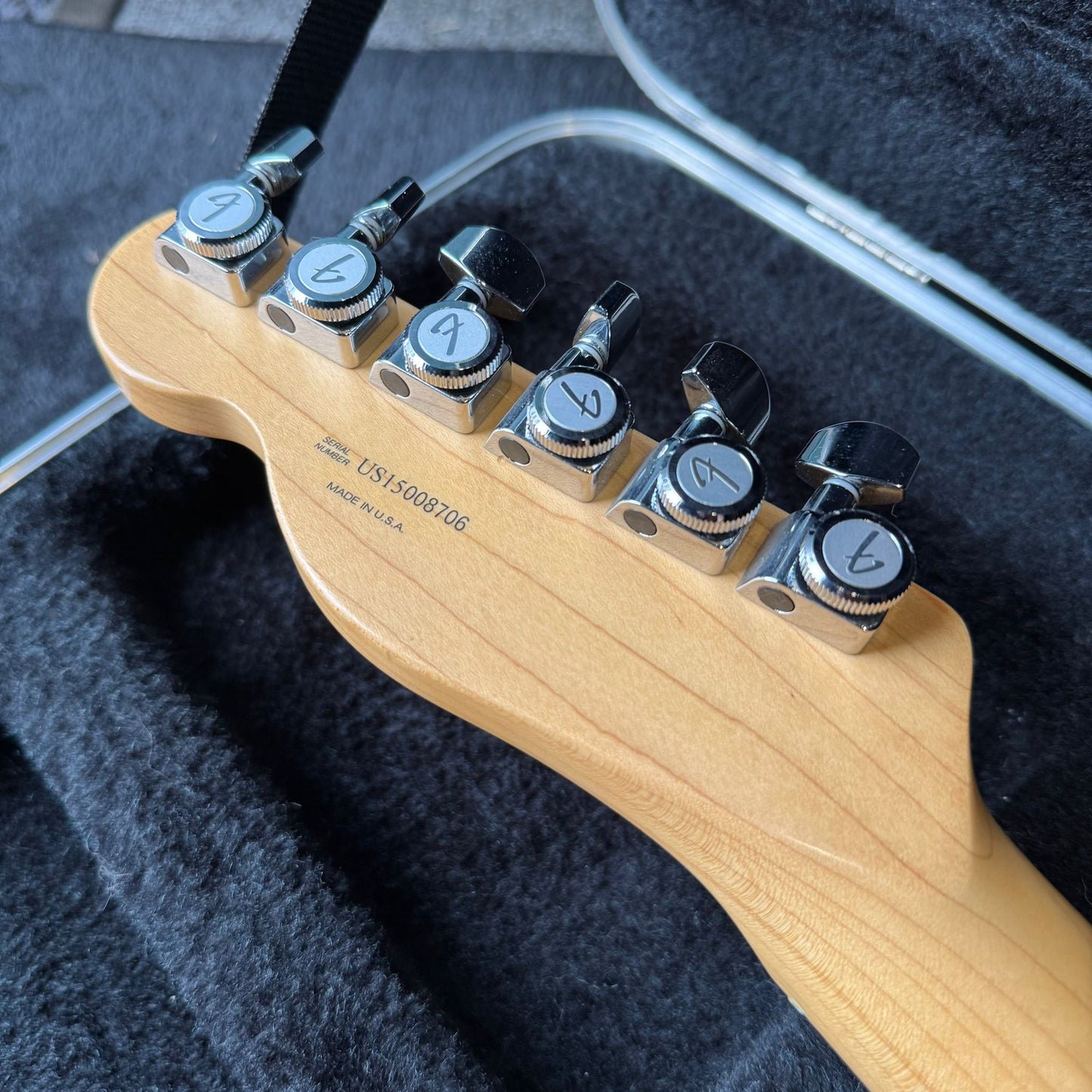 Fender USA Deluxe Thinline Telecaster - 2015 - natural with Tortoiseshell Binding