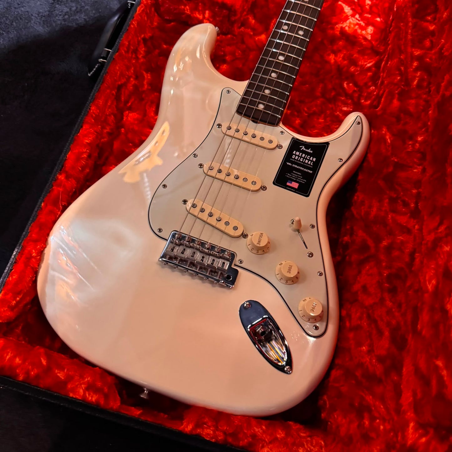 Fender American Original '60s Stratocaster with Rosewood Fretboard 2018 - 2022 - Olympic White