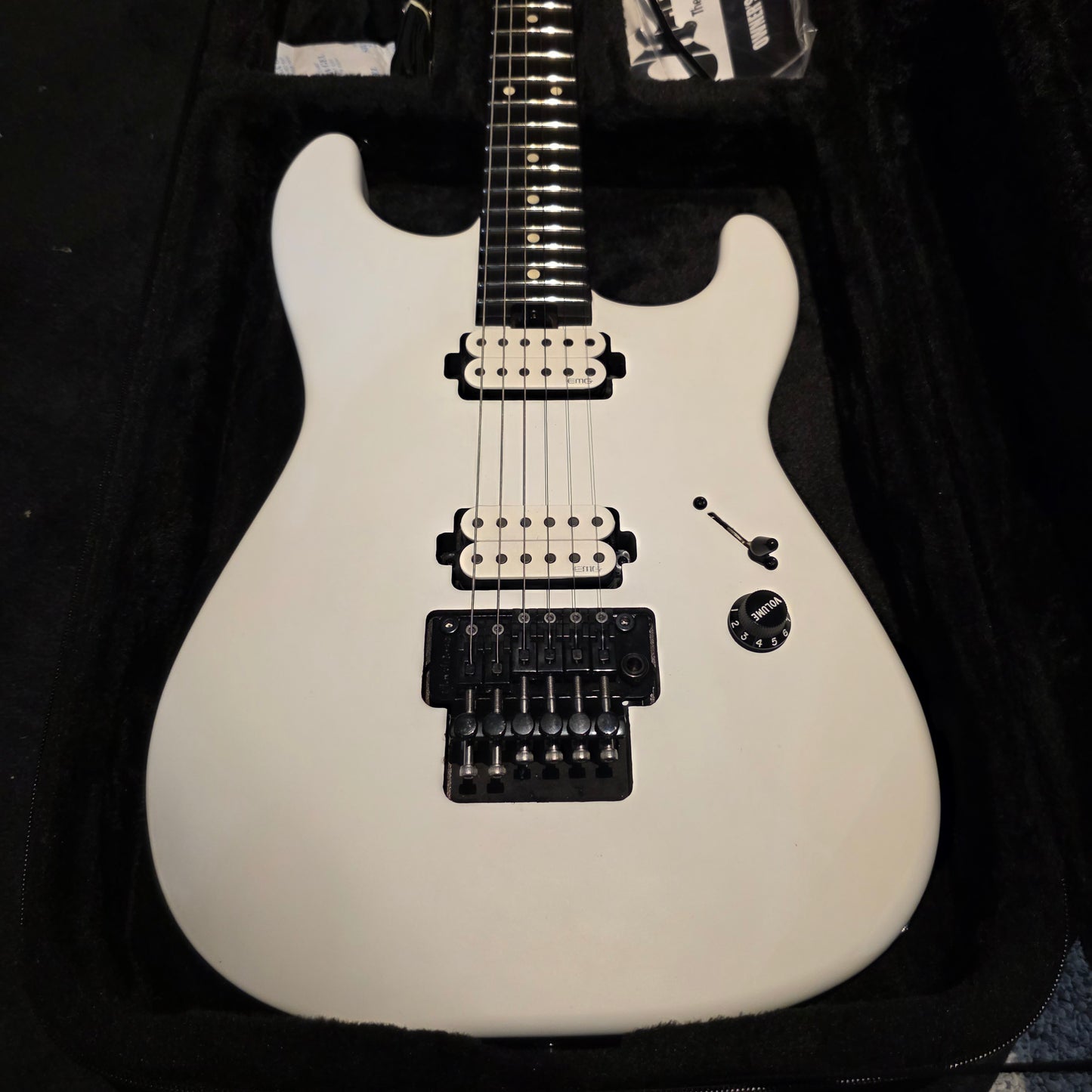 Charvel Jim Root Signature Pro-Mod San Dimas Style 1 HH FR E - Satin White
